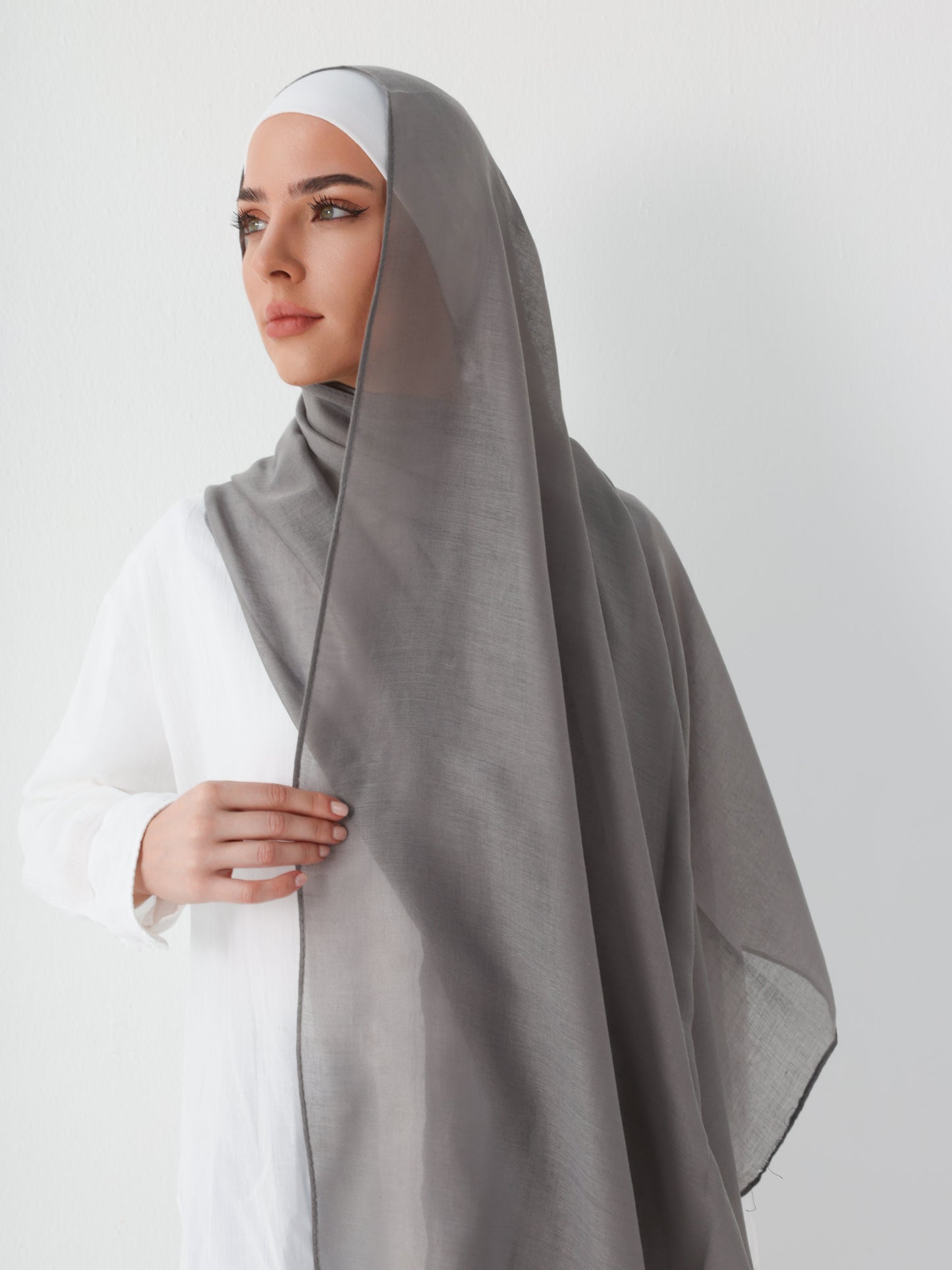 MODAL HIJAB - GREY