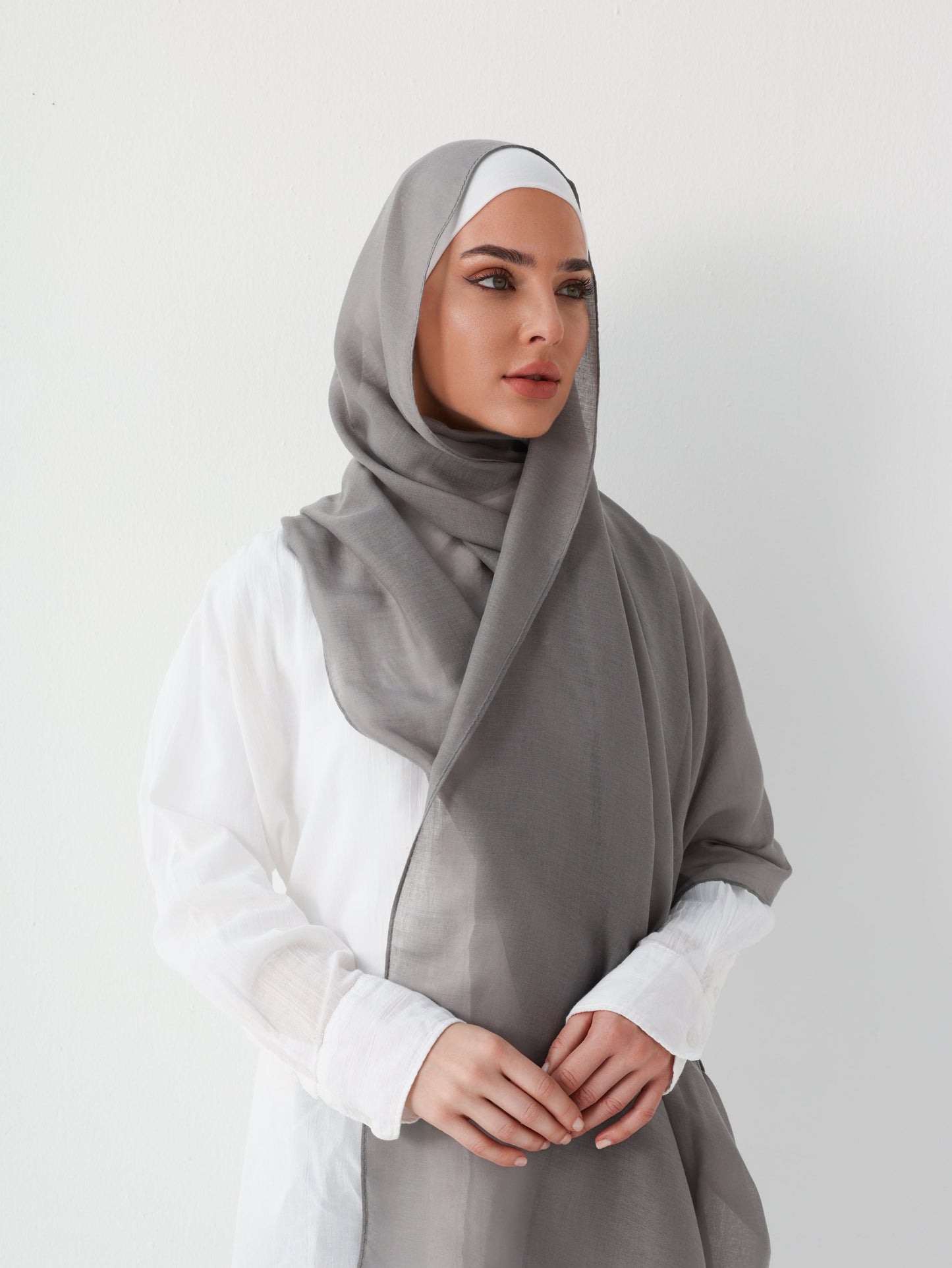 MODAL HIJAB - GREY