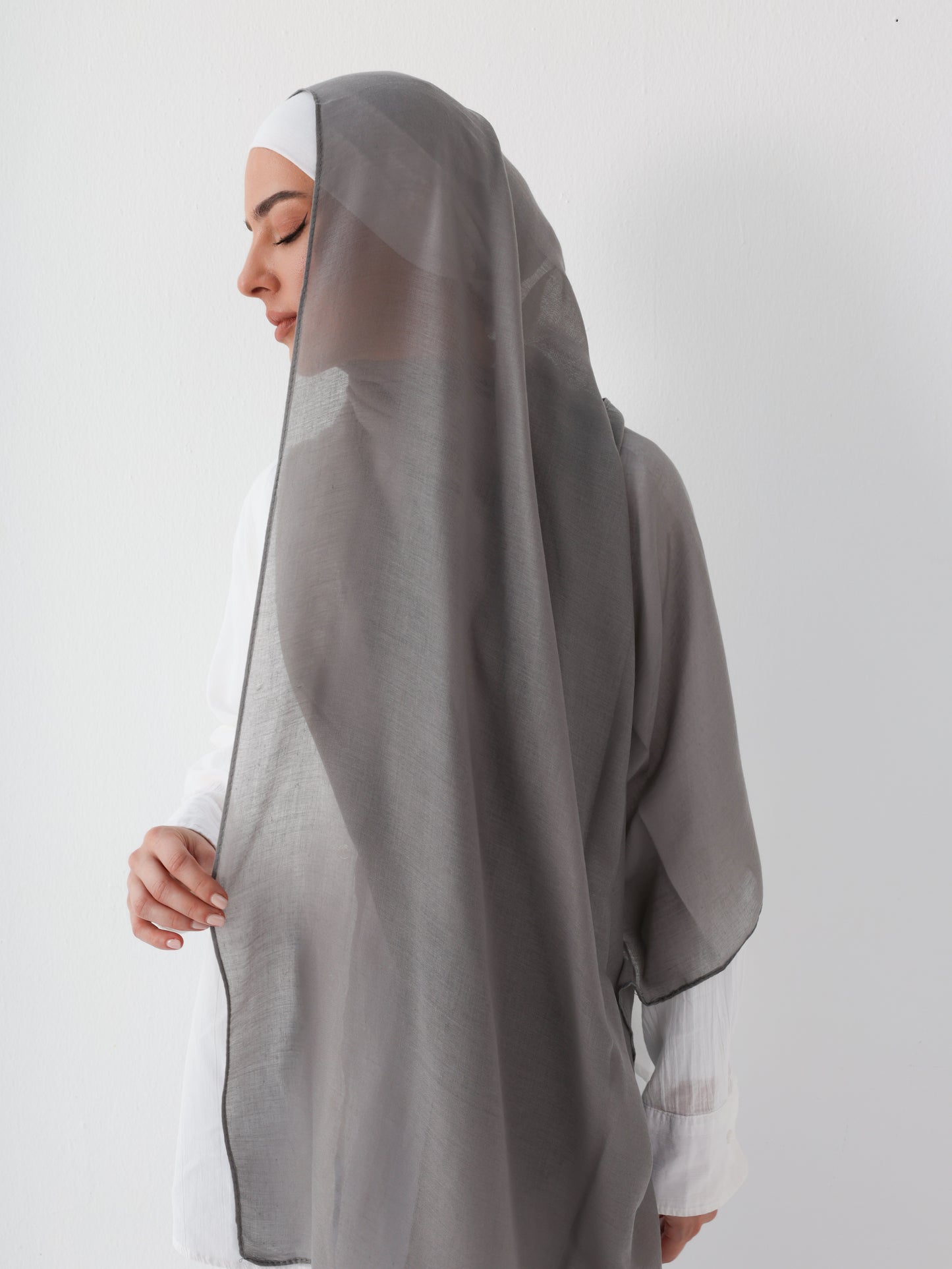 MODAL HIJAB - GREY