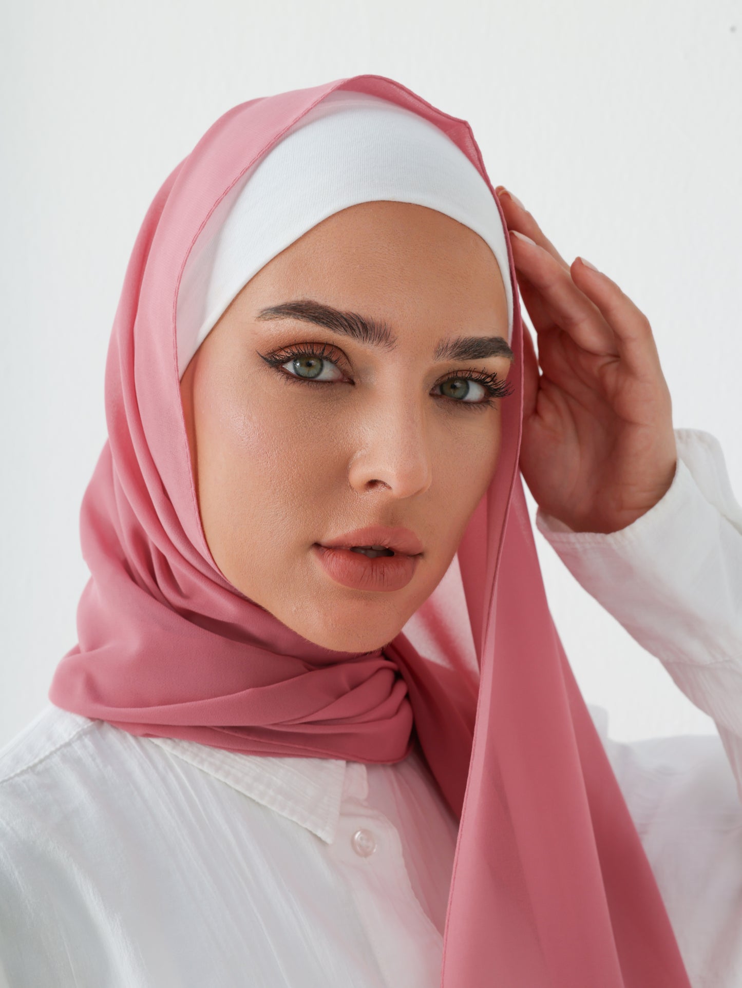 PREMIUM CHIFFON HIJAB - TAFFY PINK