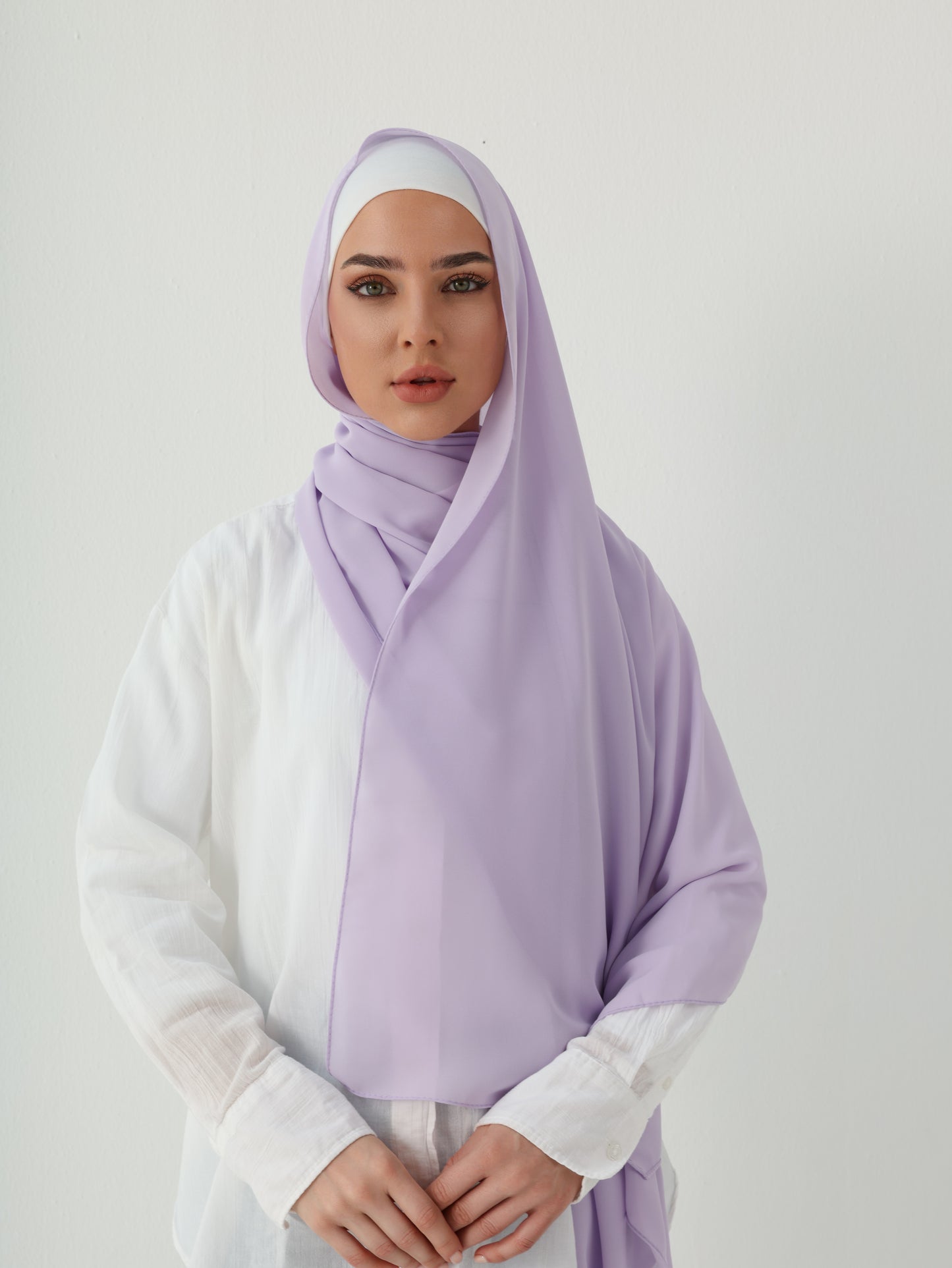 PREMIUM CHIFFON HIJAB - LILAC