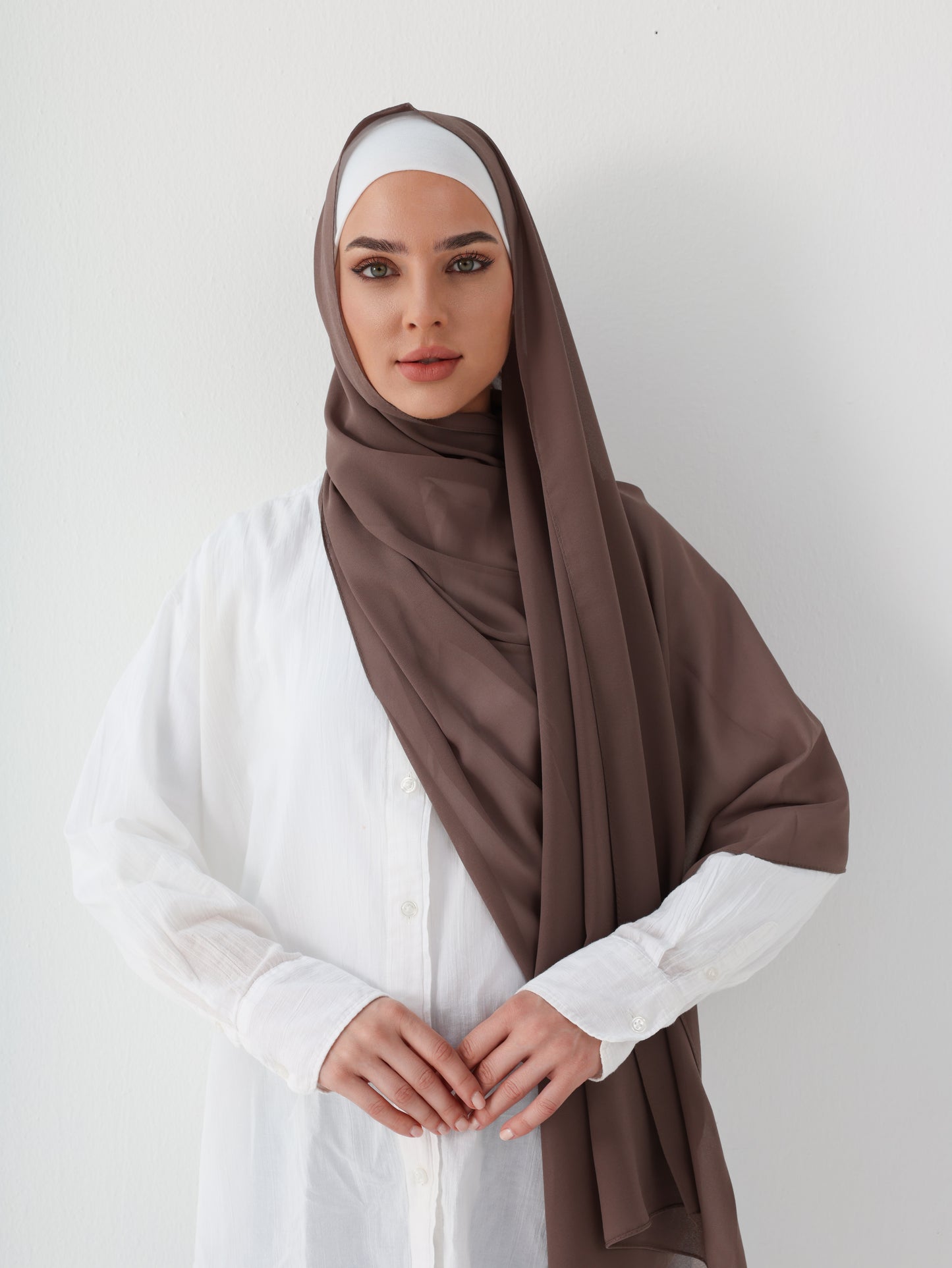 PREMIUM CHIFFON HIJAB - CEDAR
