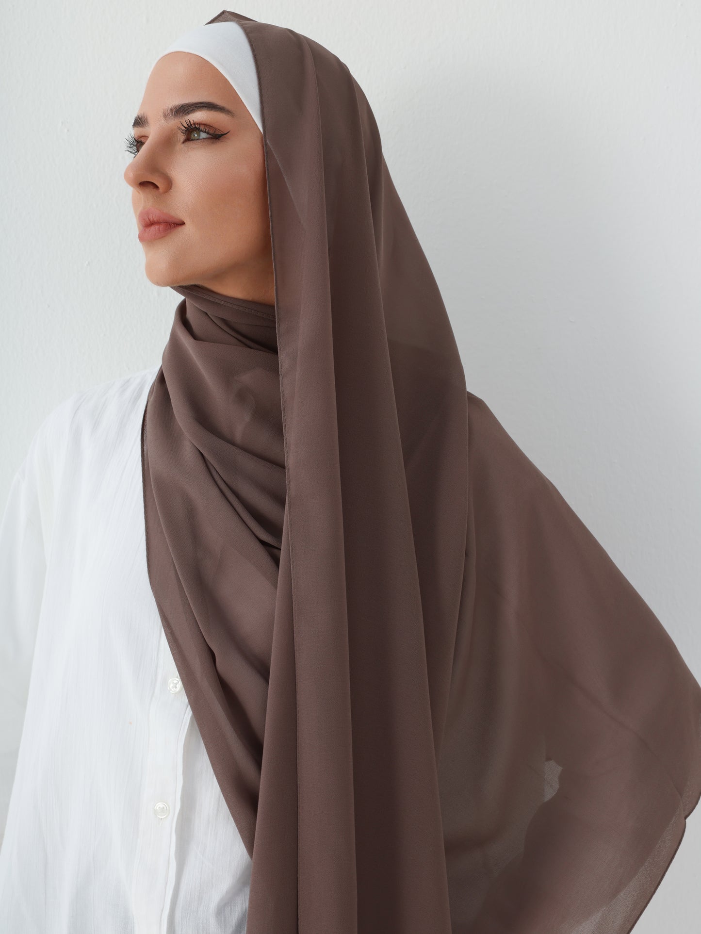 PREMIUM CHIFFON HIJAB - CEDAR