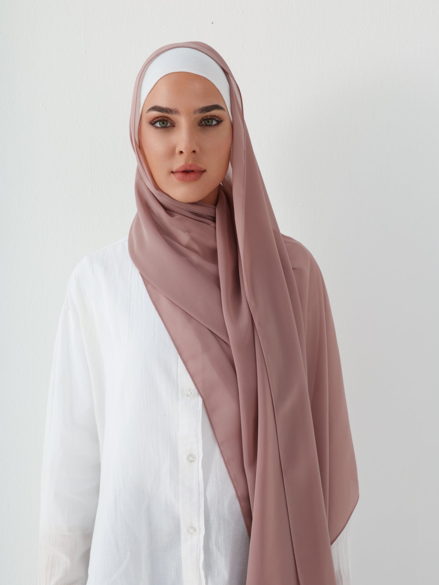 PREMIUM CHIFFON HIJAB - ROSE DUST