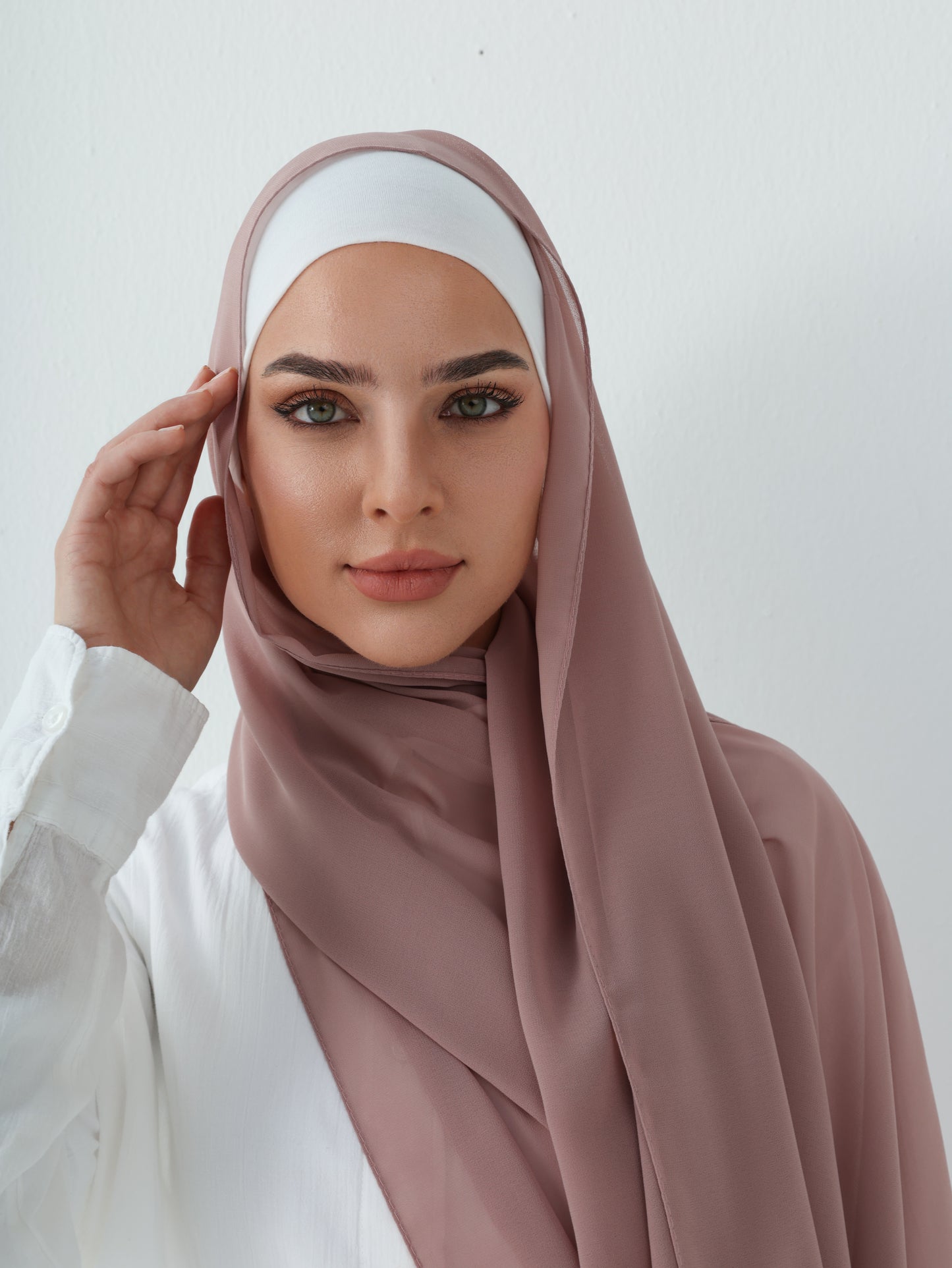 PREMIUM CHIFFON HIJAB - ROSE DUST
