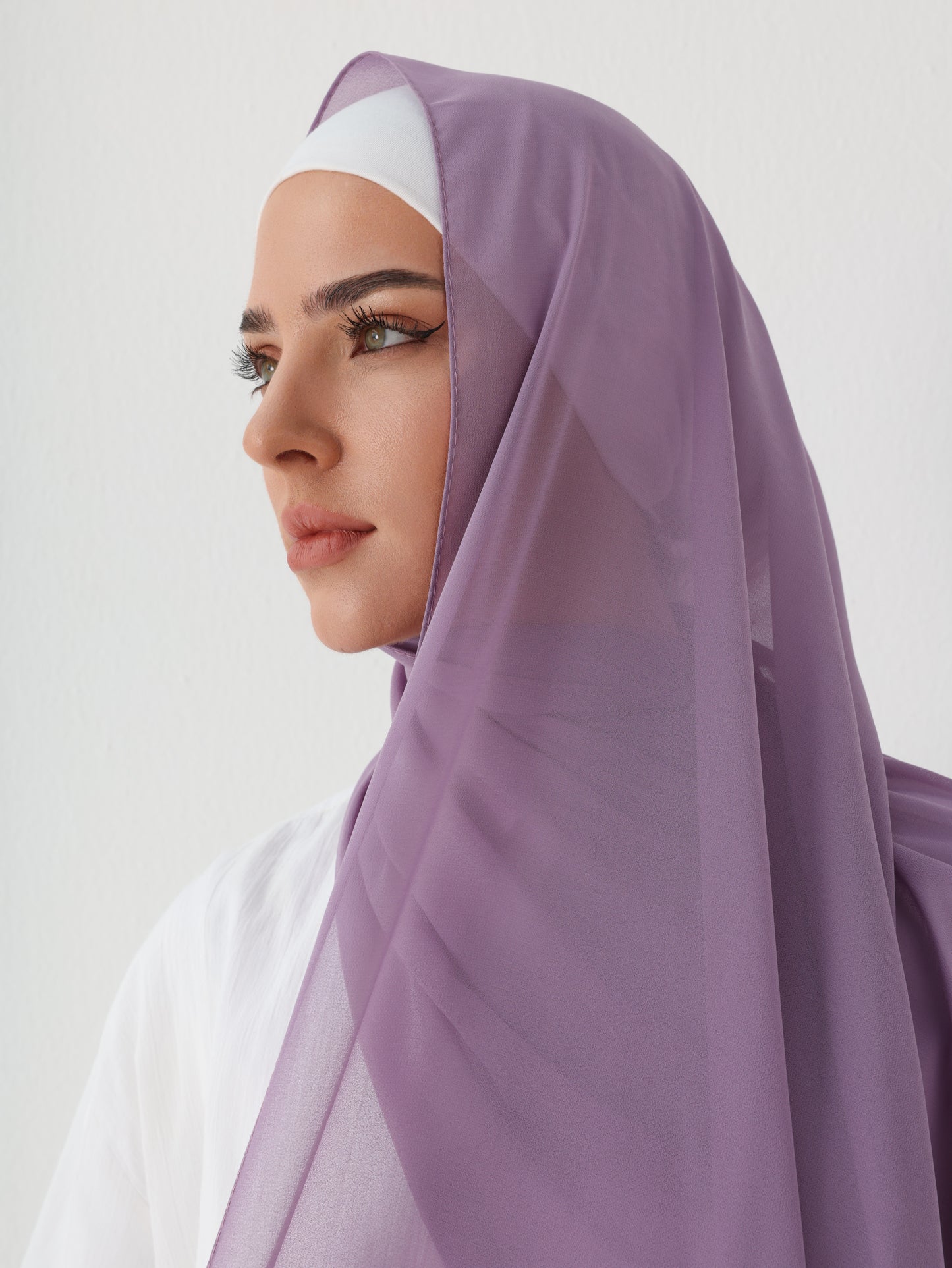 PREMIUM CHIFFON HIJAB - ORCHID