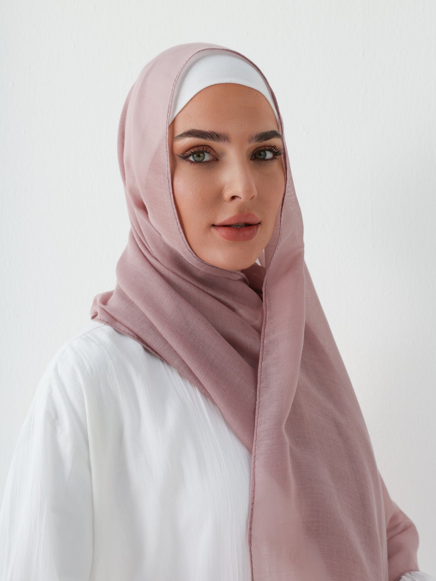 MODAL HIJAB - NUDE PINK