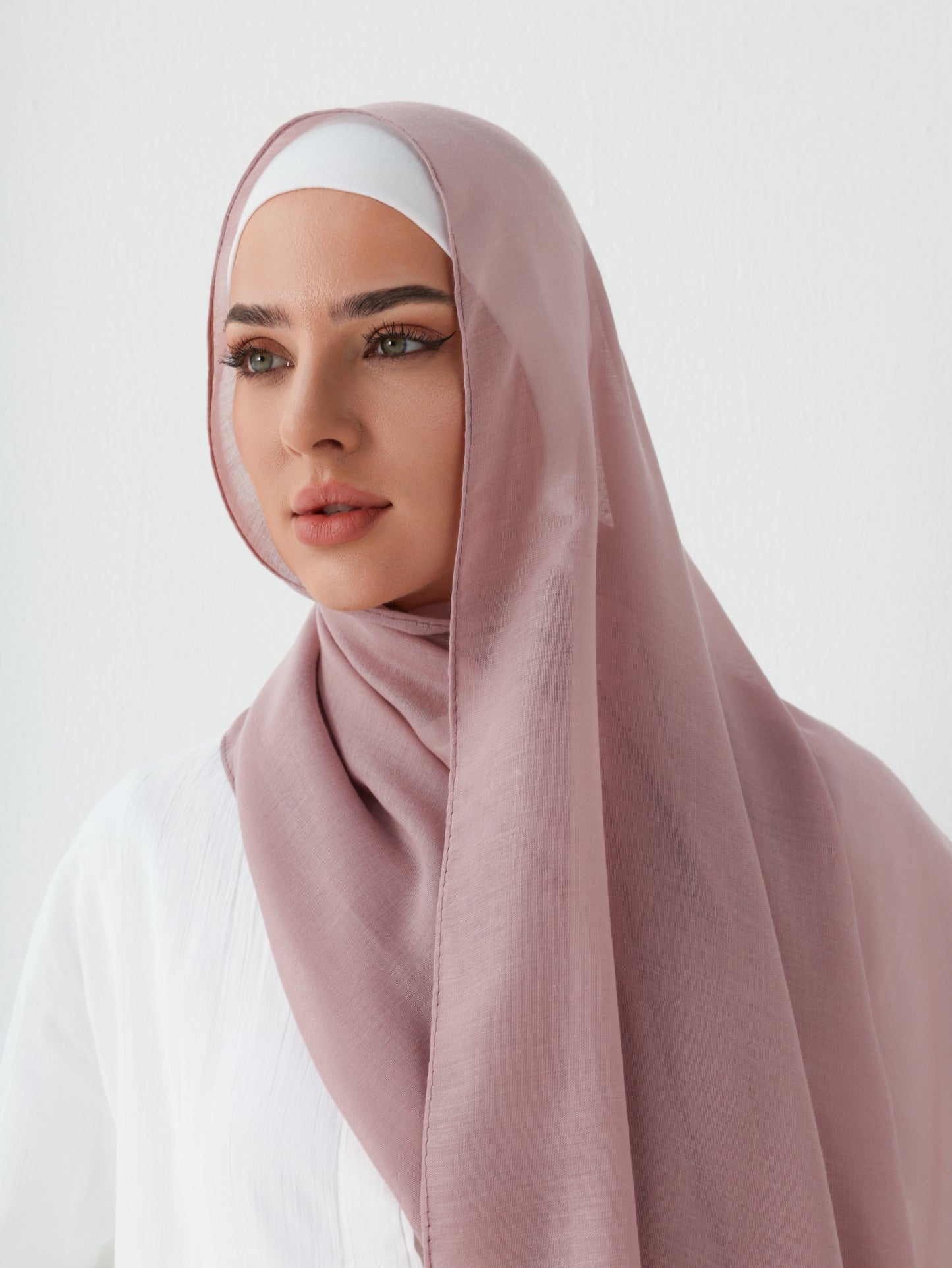 MODAL HIJAB - NUDE PINK
