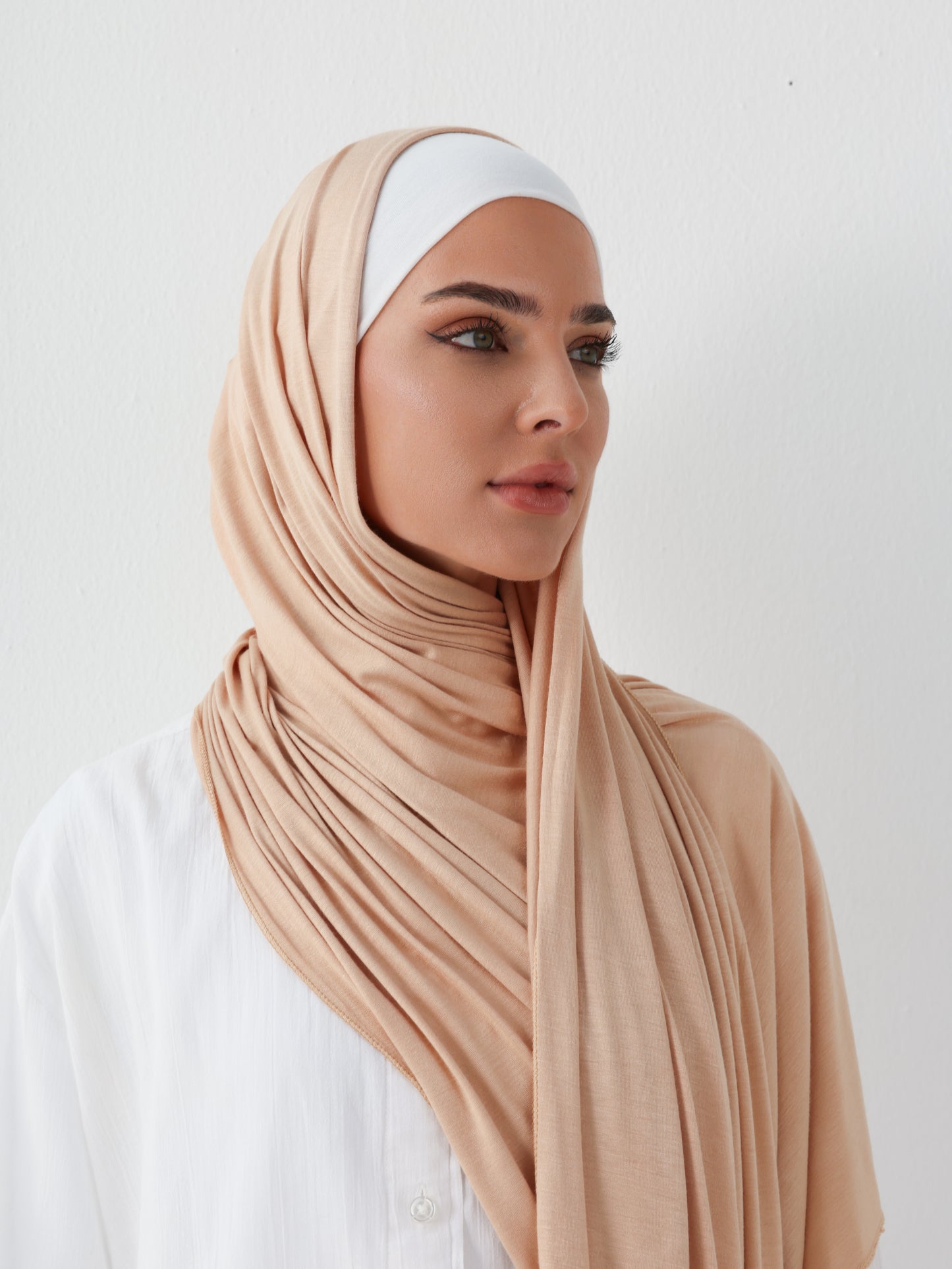 PREMIUM JERSEY HIJAB - BISCOTTI