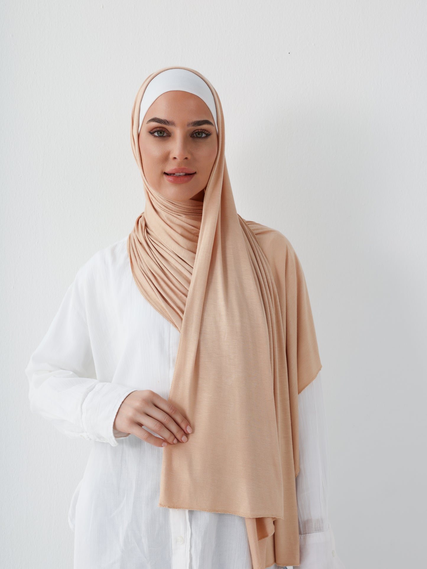 PREMIUM JERSEY HIJAB - BISCOTTI