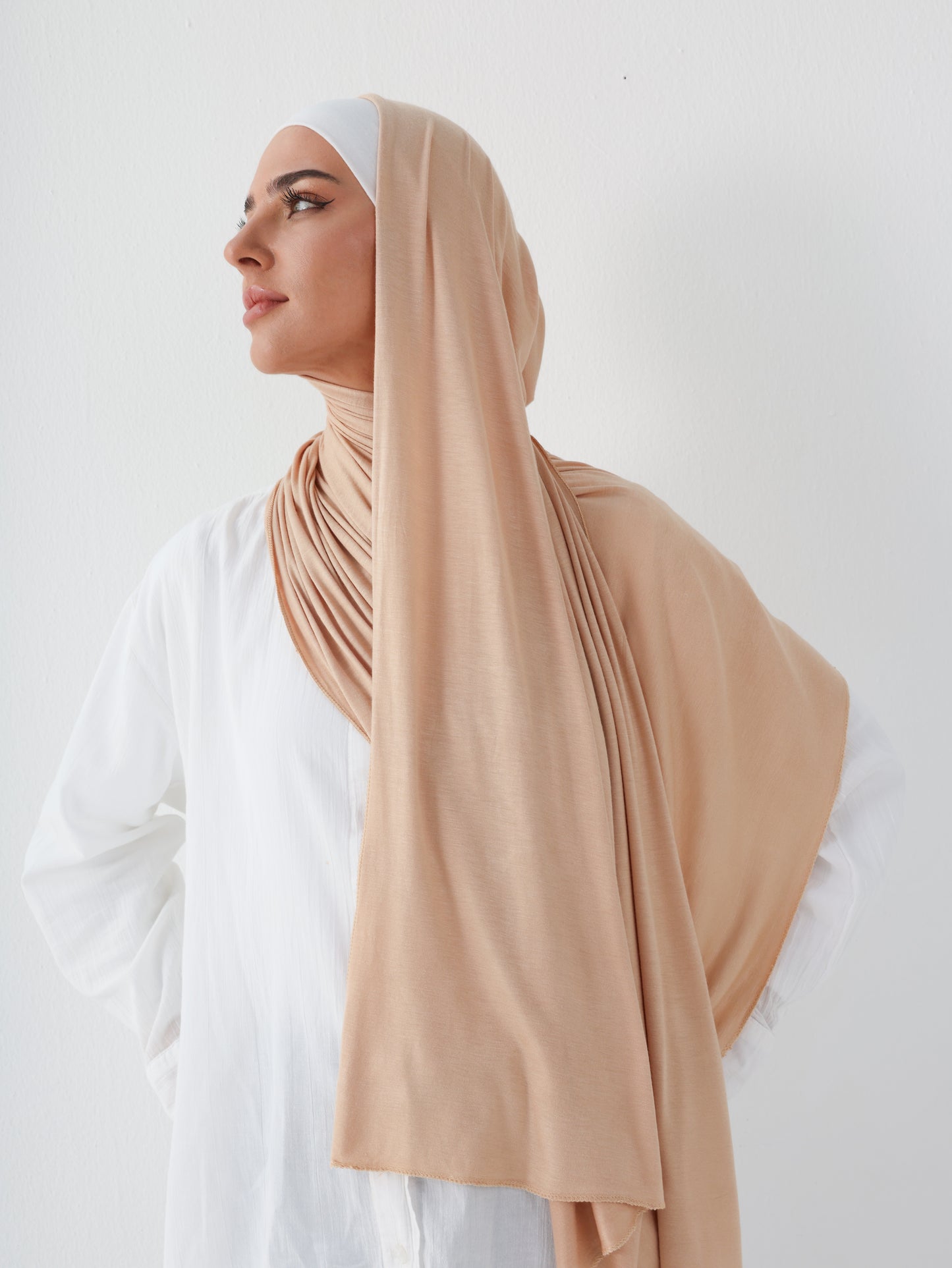 PREMIUM JERSEY HIJAB - BISCOTTI