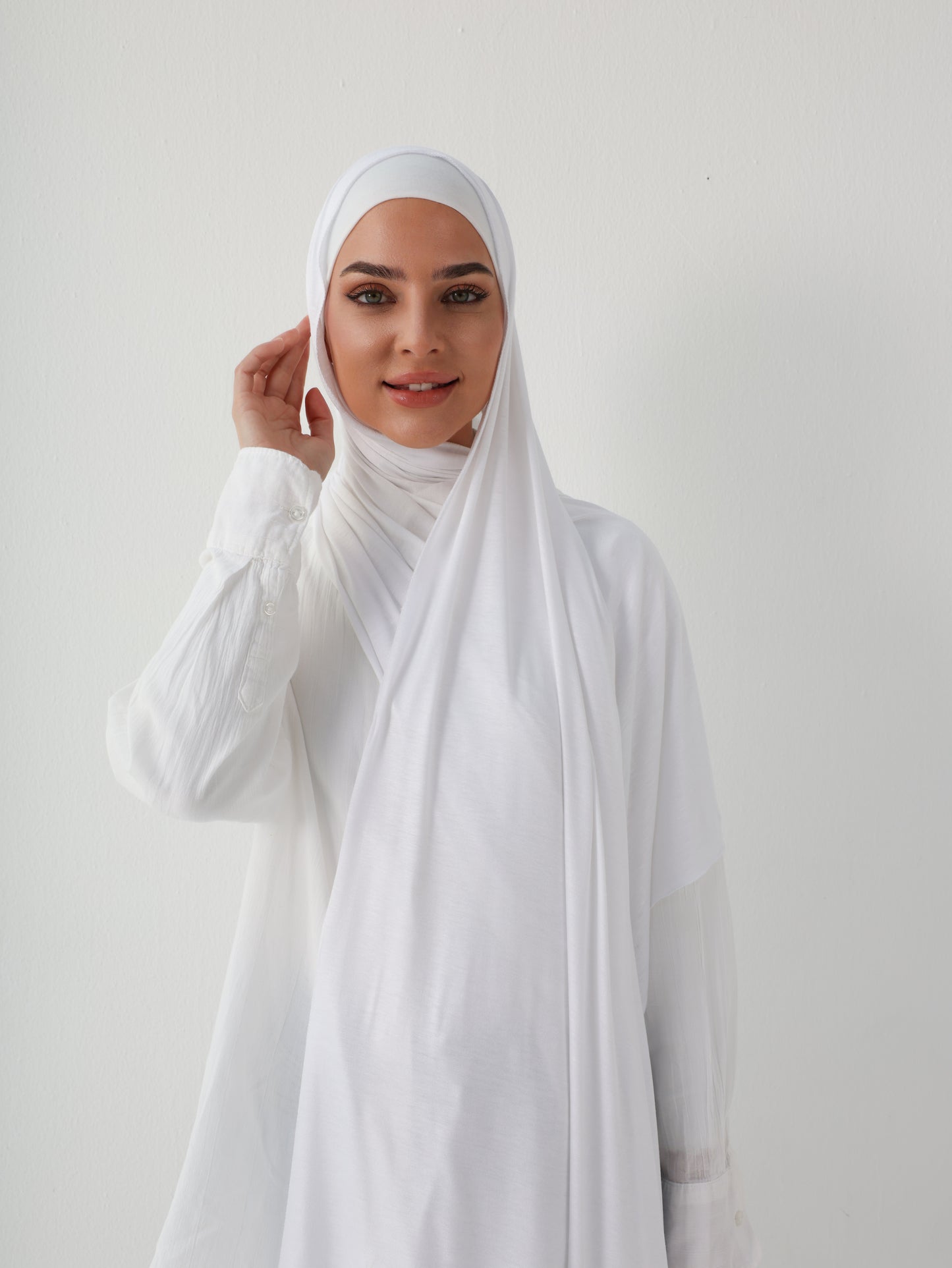 PREMIUM JERSEY HIJAB - WHITE