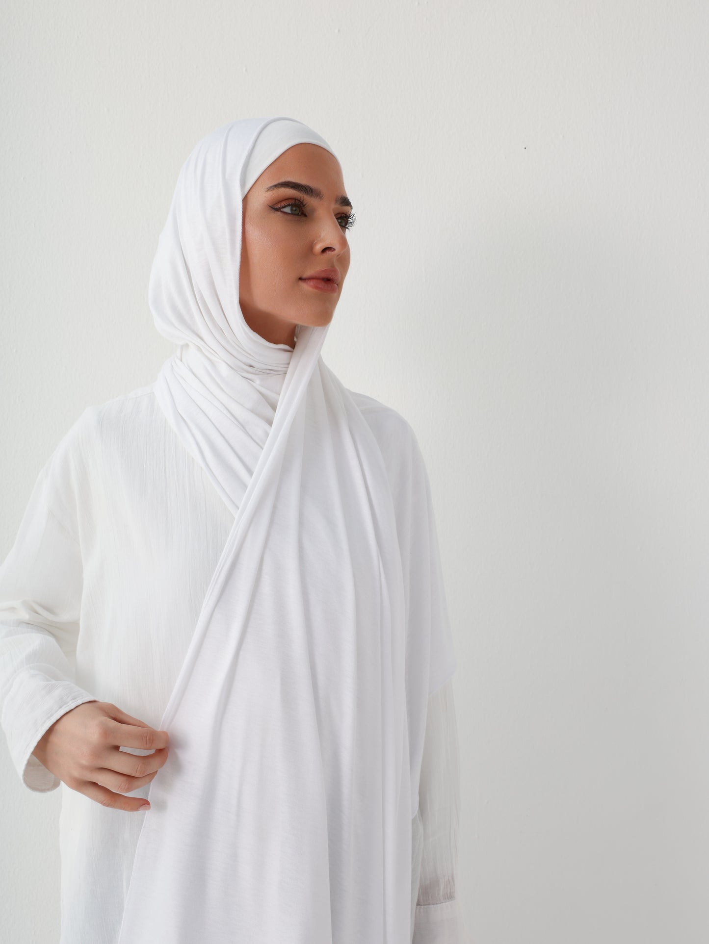 PREMIUM JERSEY HIJAB - WHITE