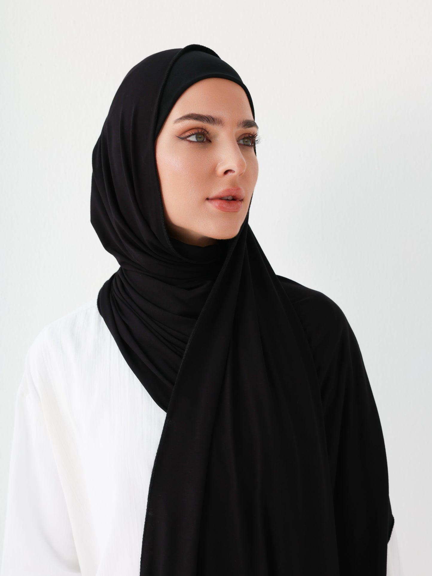 PREMIUM JERSEY HIJAB - BLACK