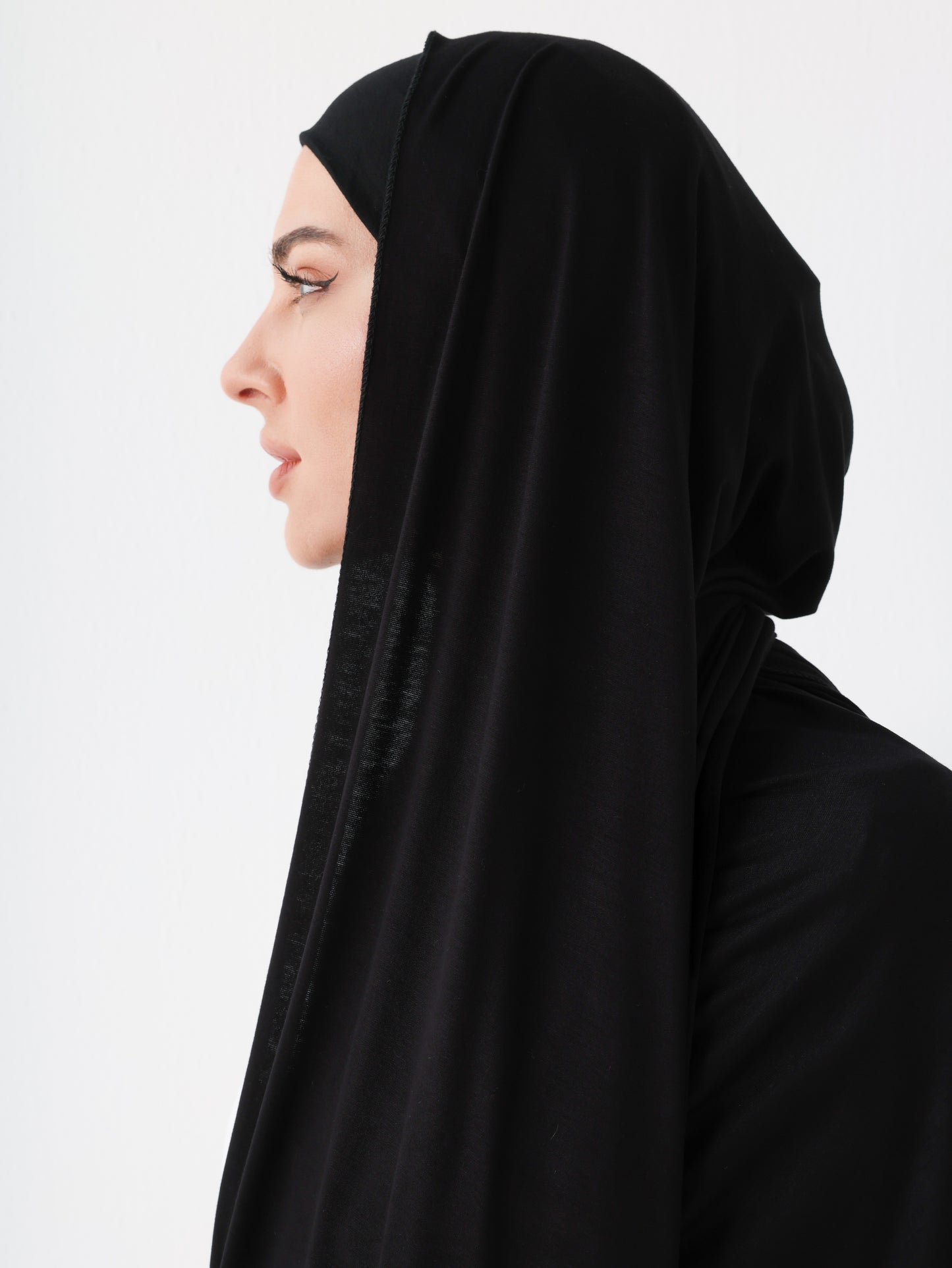 PREMIUM JERSEY HIJAB - BLACK