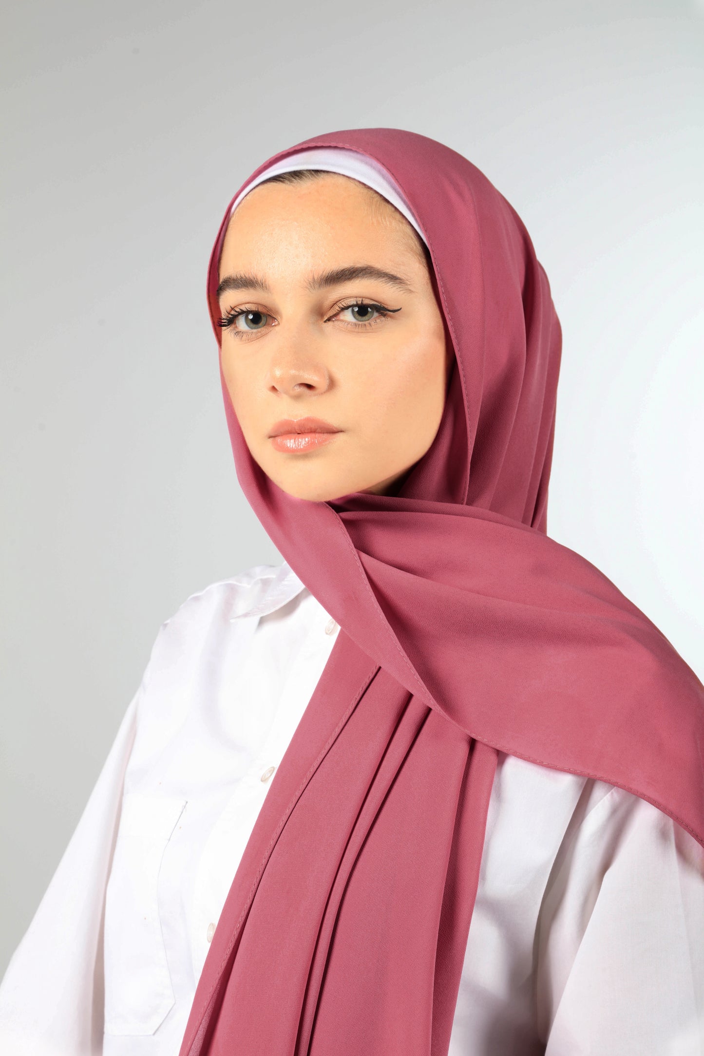 PREMIUM CHIFFON HIJAB - WATERMELON