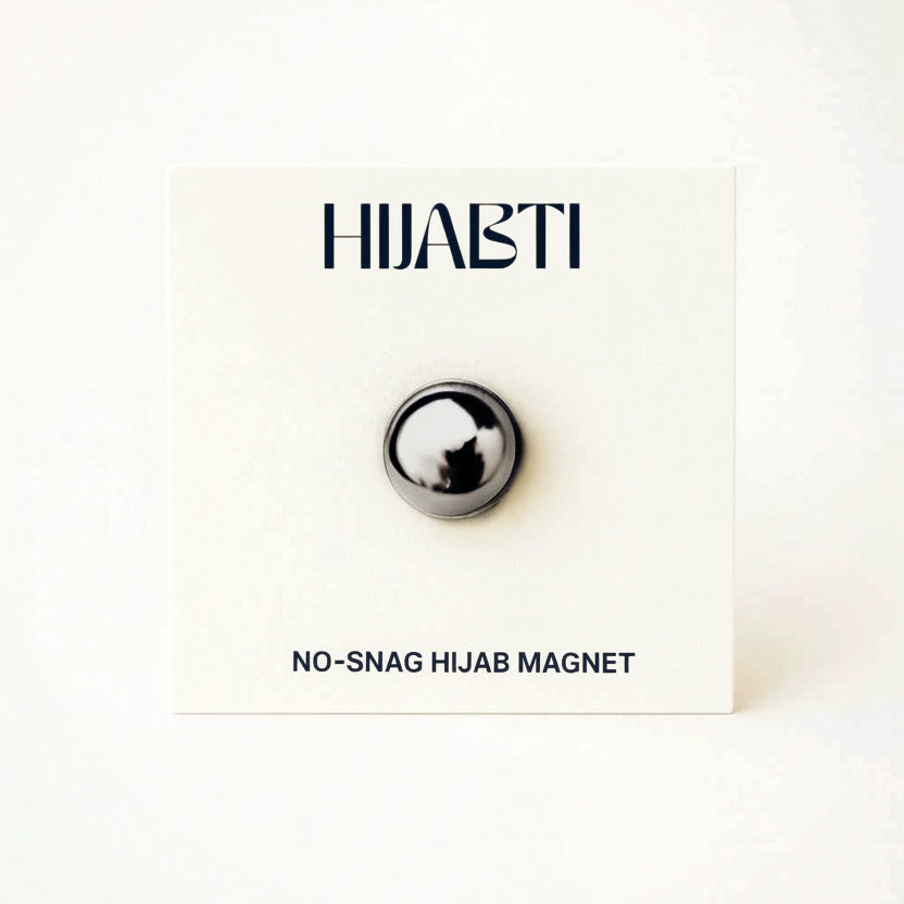 SNAG-FREE HIJAB MAGNETS - GUN METAL