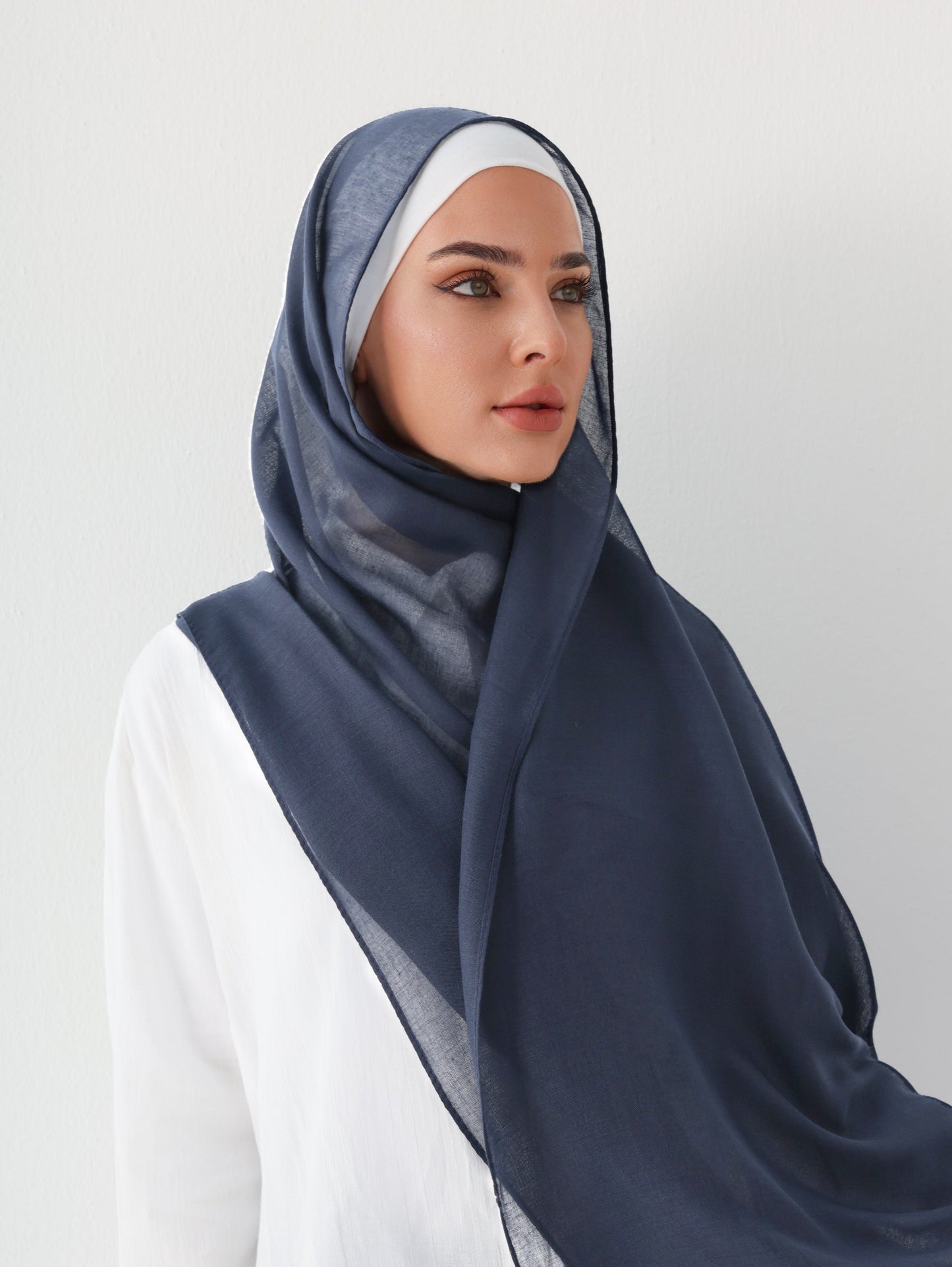 MODAL HIJAB - SLATE BLUE