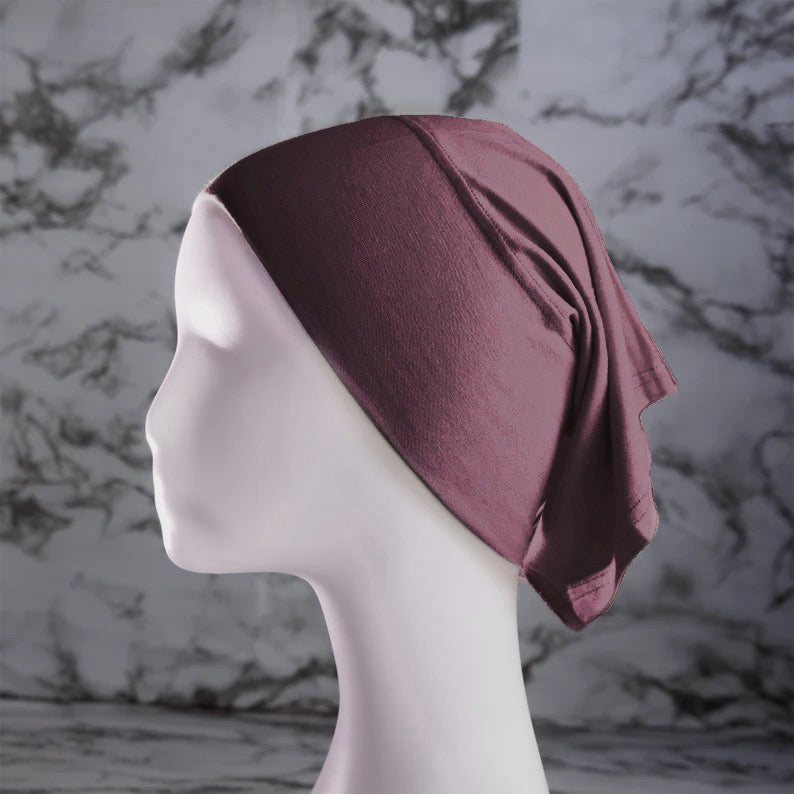 OPEN TUBE UNDERCAP - DARK MAUVE