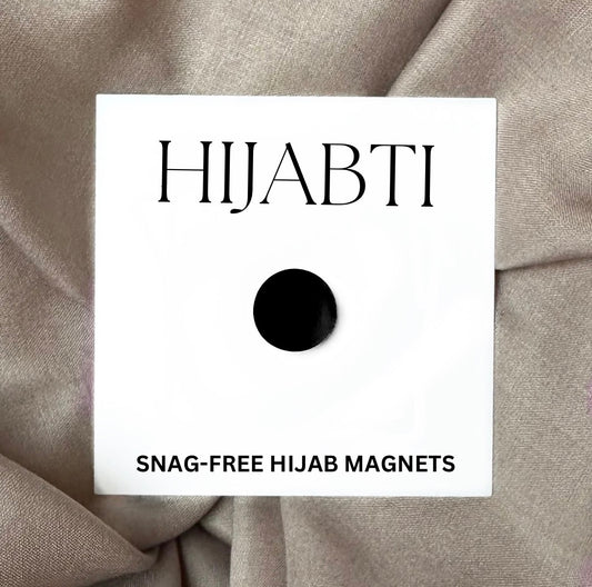 SNAG-FREE HIJAB MAGNETS - BLACK MATTE