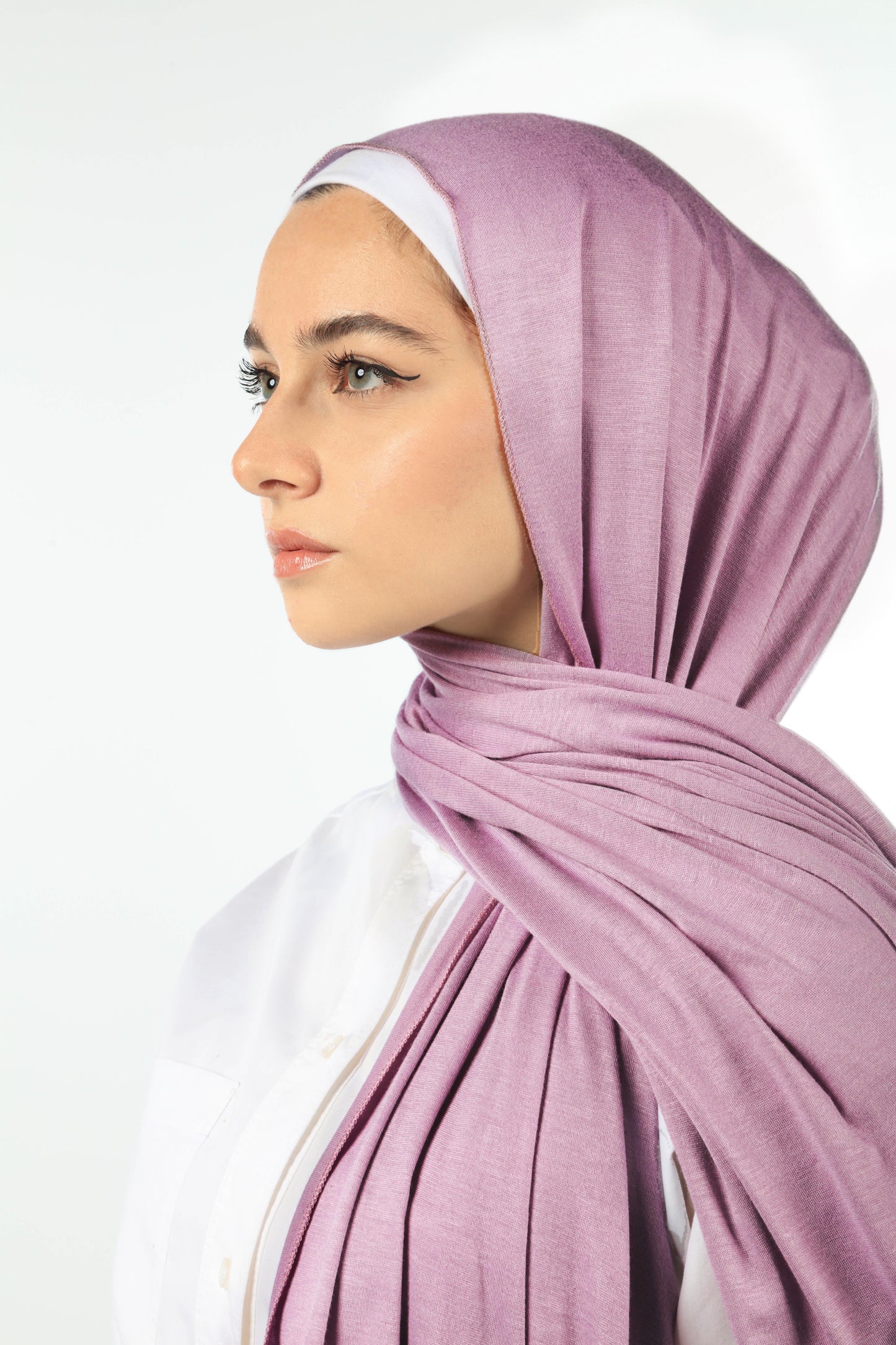 PREMIUM JERSEY HIJAB - NUDE MAUVE