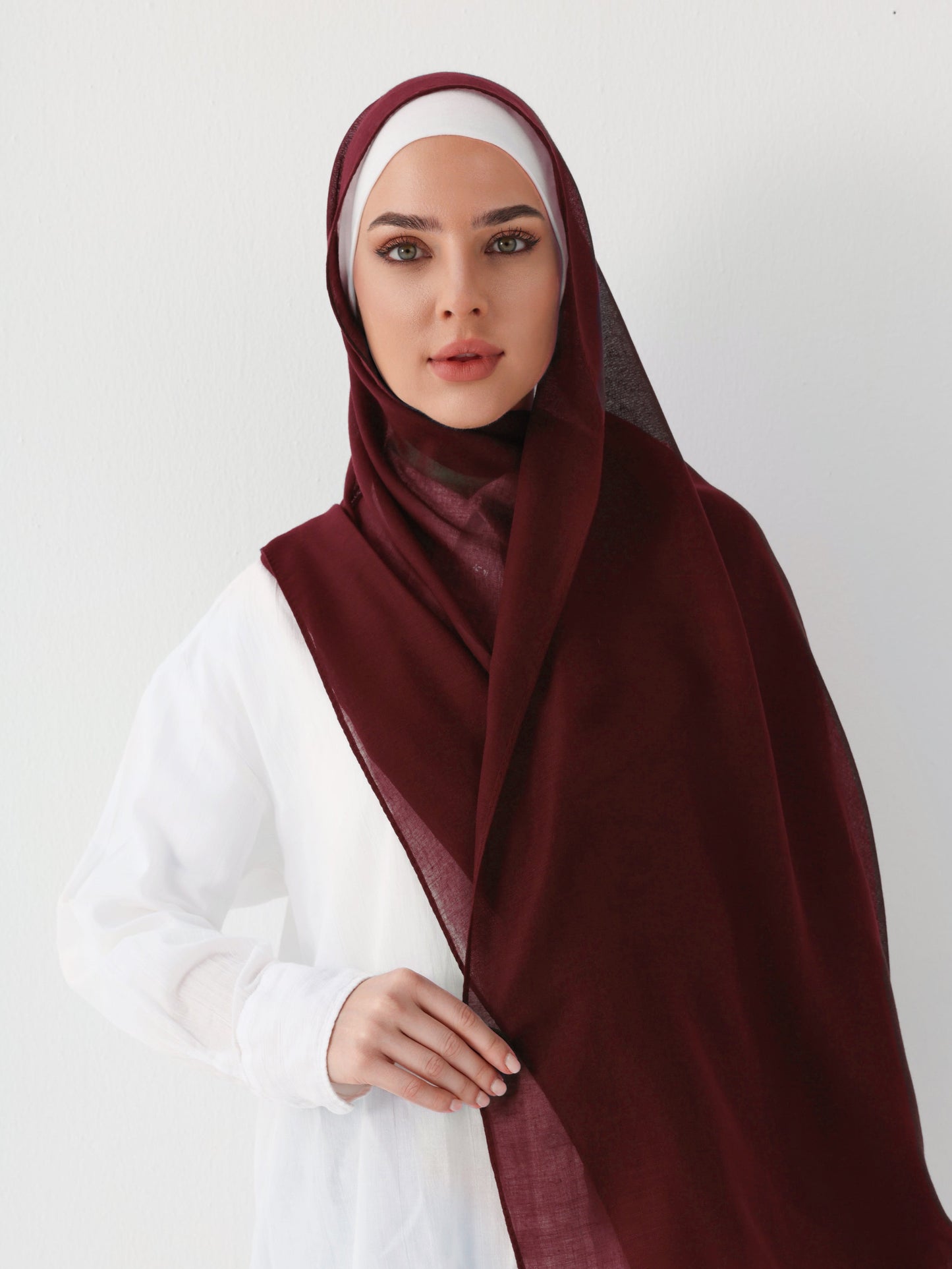 MODAL HIJAB - MAROON