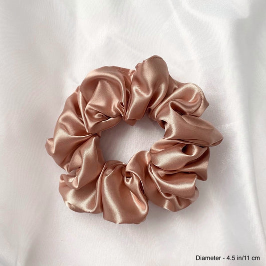 SILK SCRUNCHIE - LIGHT PINK