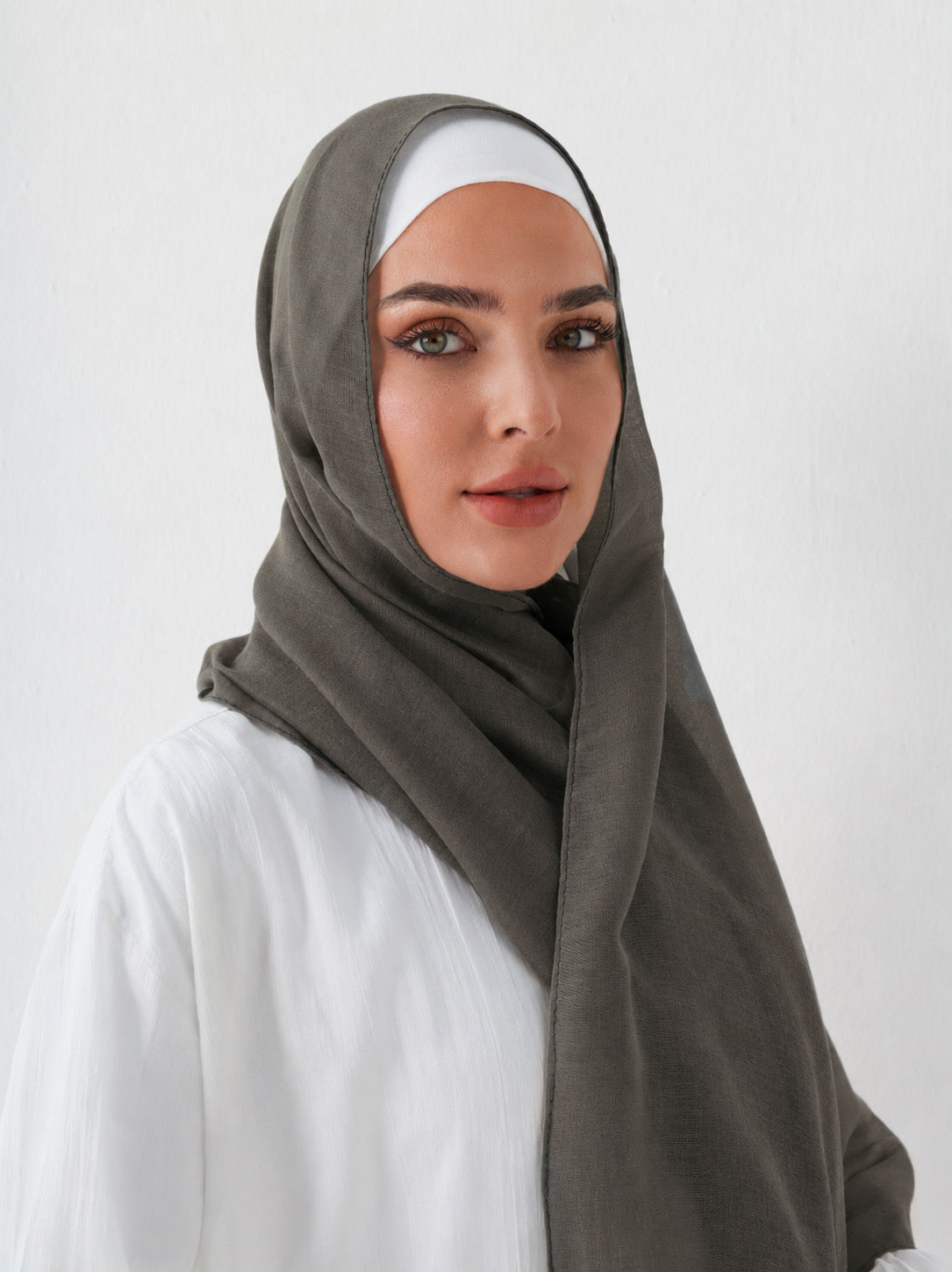 MODAL HIJAB - CHARCOAL GREY