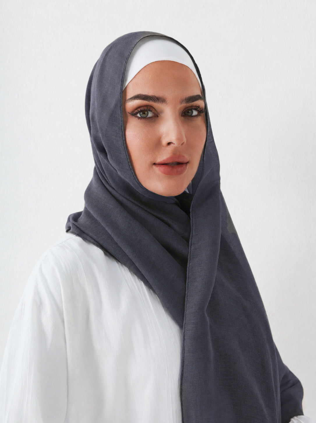 MODAL HIJAB - SLATE BLUE
