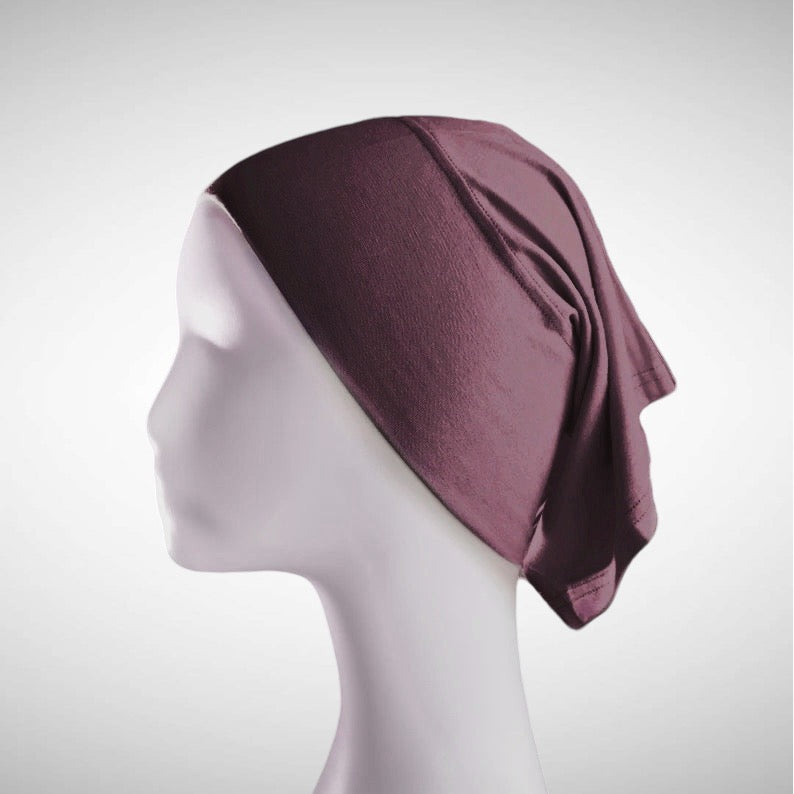 OPEN TUBE UNDERCAP - DARK MAUVE