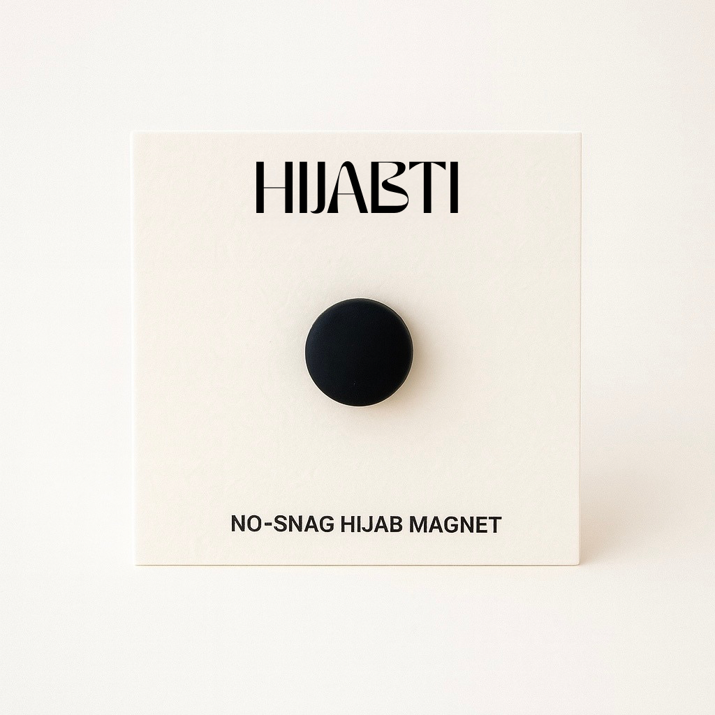 SNAG-FREE HIJAB MAGNETS - BLACK MATTE