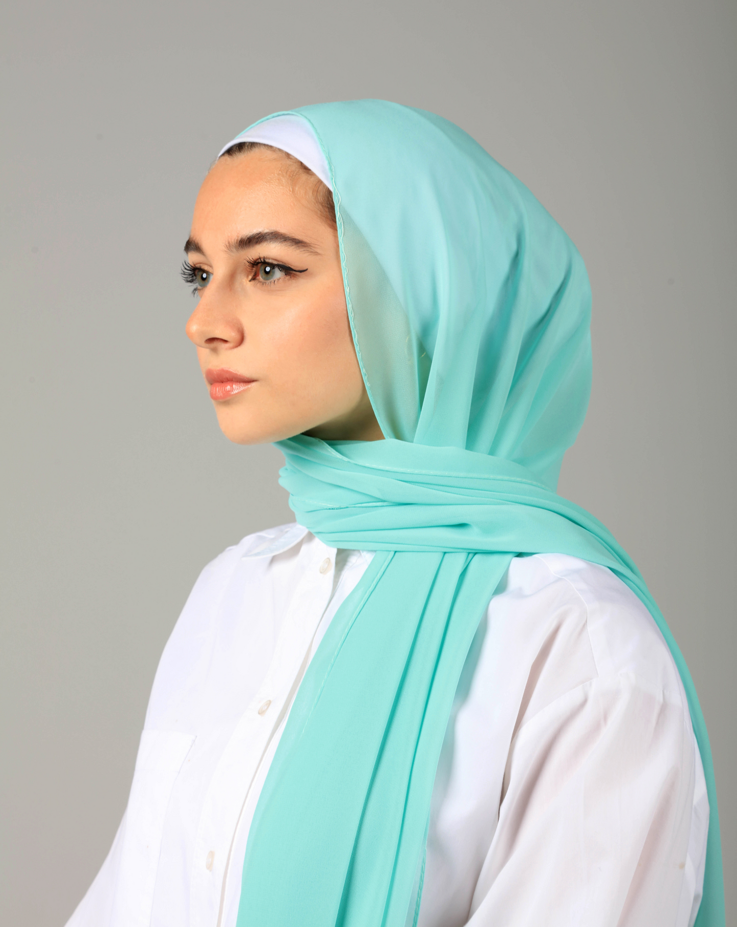 PREMIUM CHIFFON HIJAB - MINT