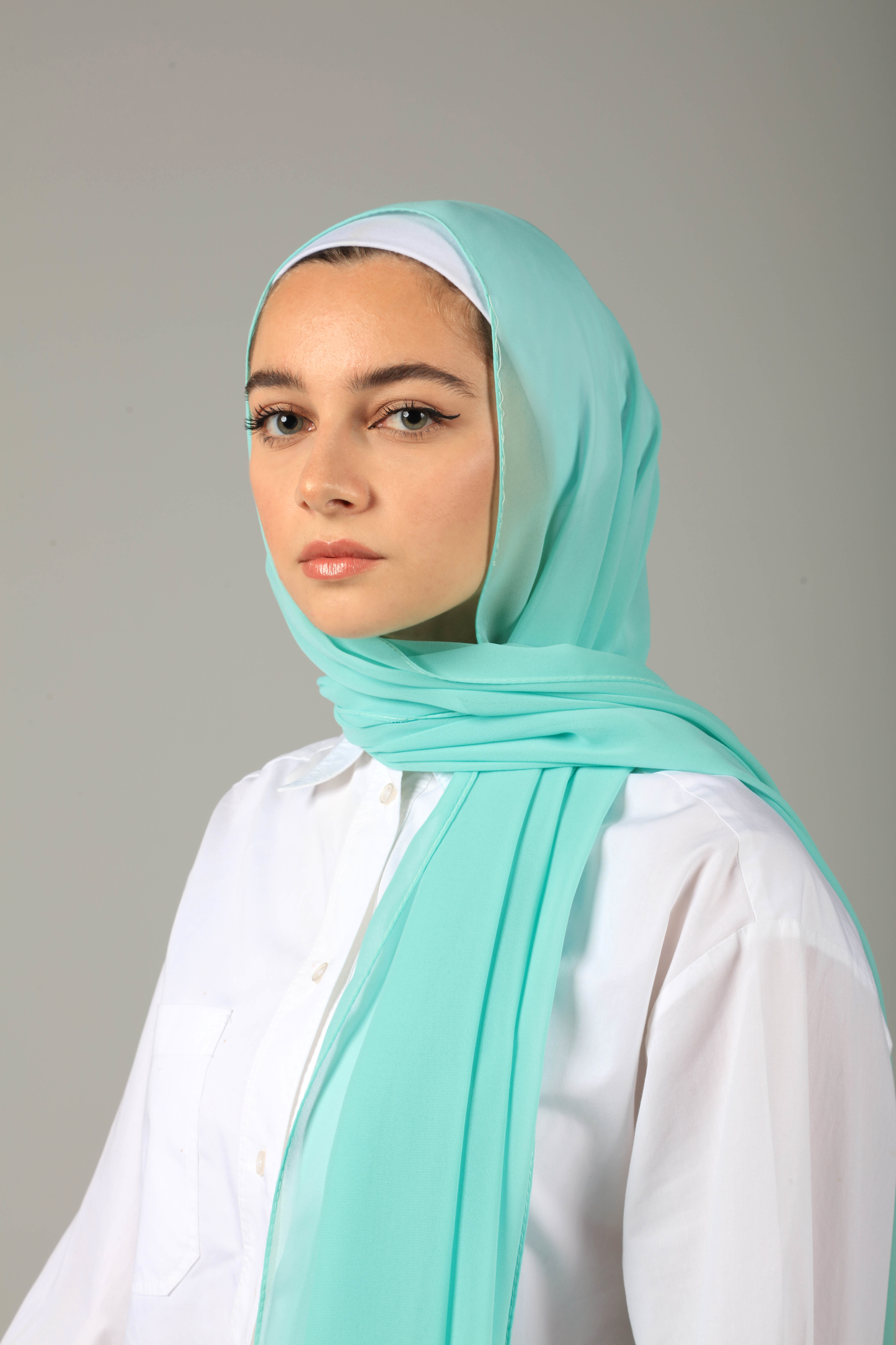 PREMIUM CHIFFON HIJAB - MINT