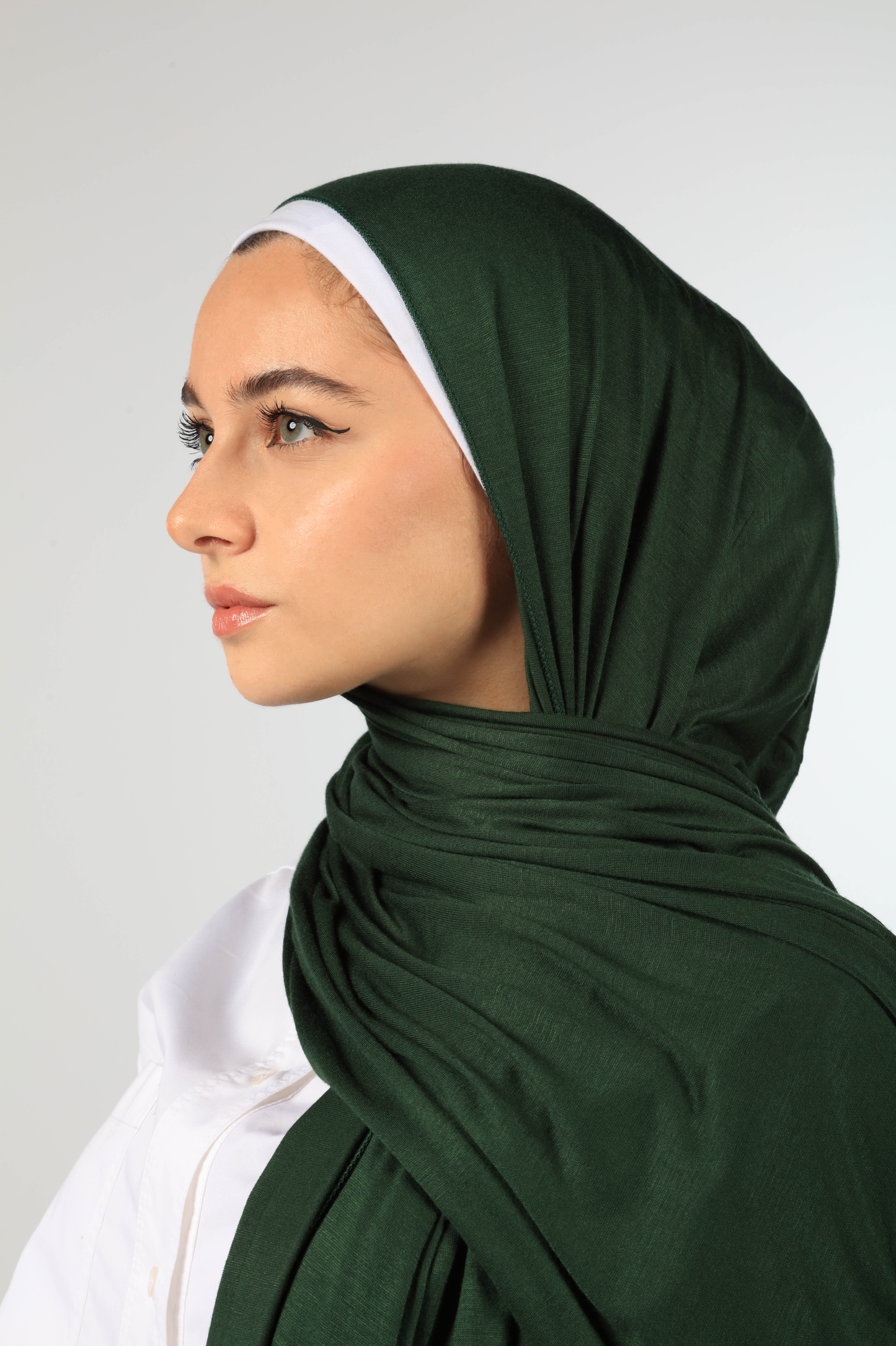 PREMIUM JERSEY HIJAB - DARK FOREST