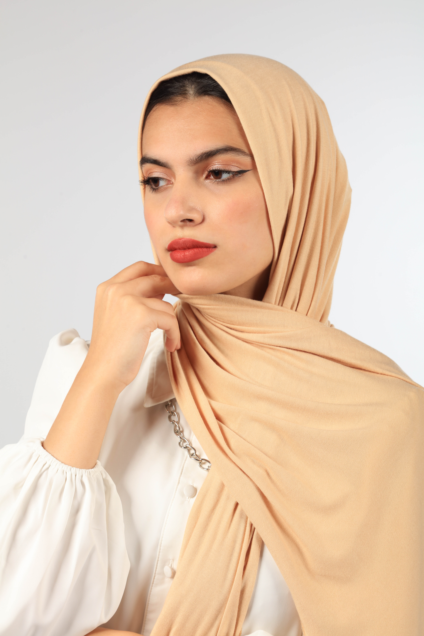 PREMIUM JERSEY HIJAB - BISCOTTI
