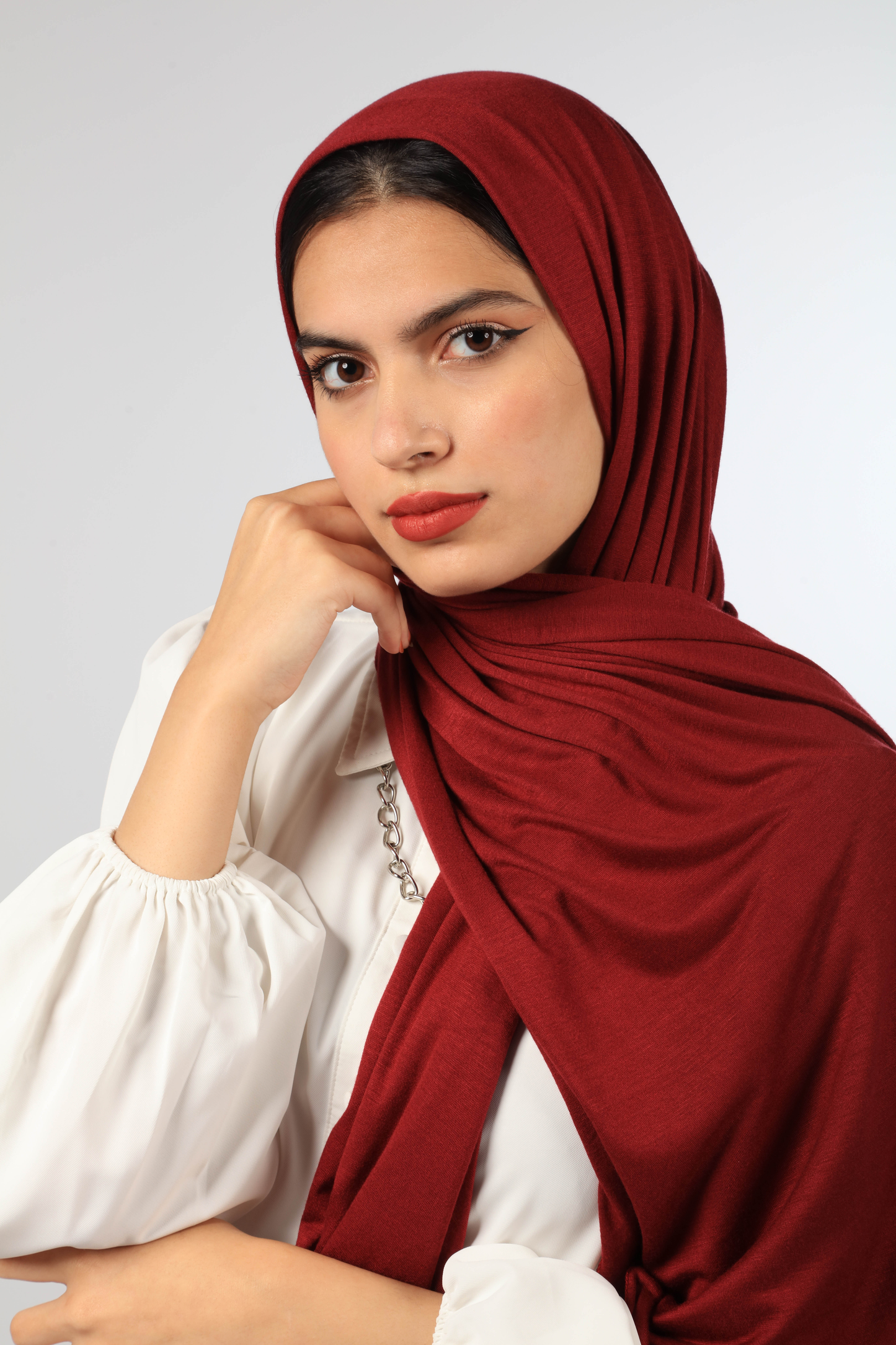 PREMIUM JERSEY HIJAB - CURRANT