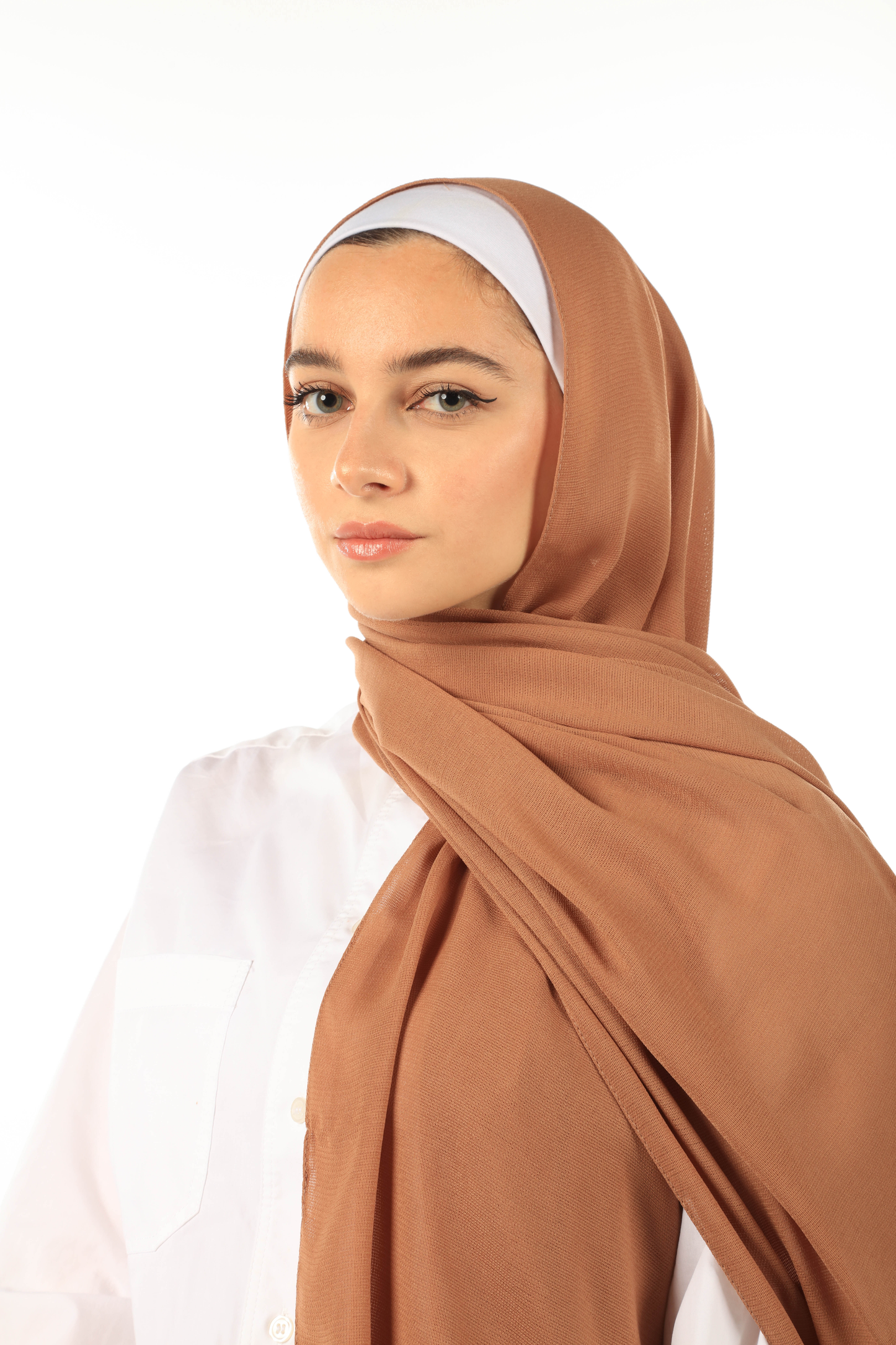 INTERNET COTTON HIJAB - BRONZE