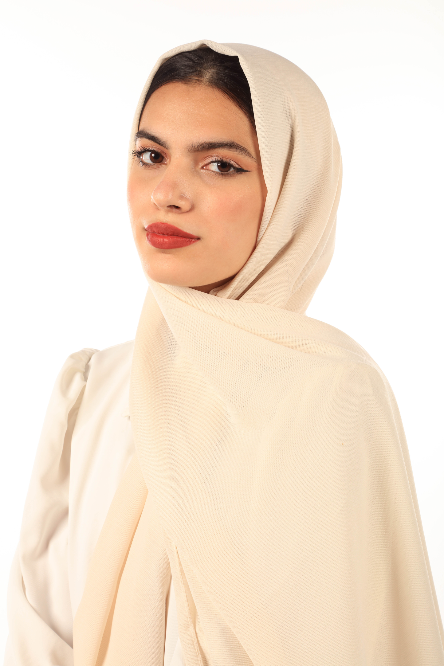 INTERNET COTTON HIJAB - CREAMY