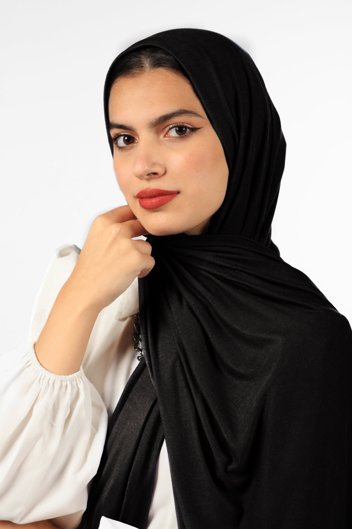 PREMIUM JERSEY HIJAB - BLACK