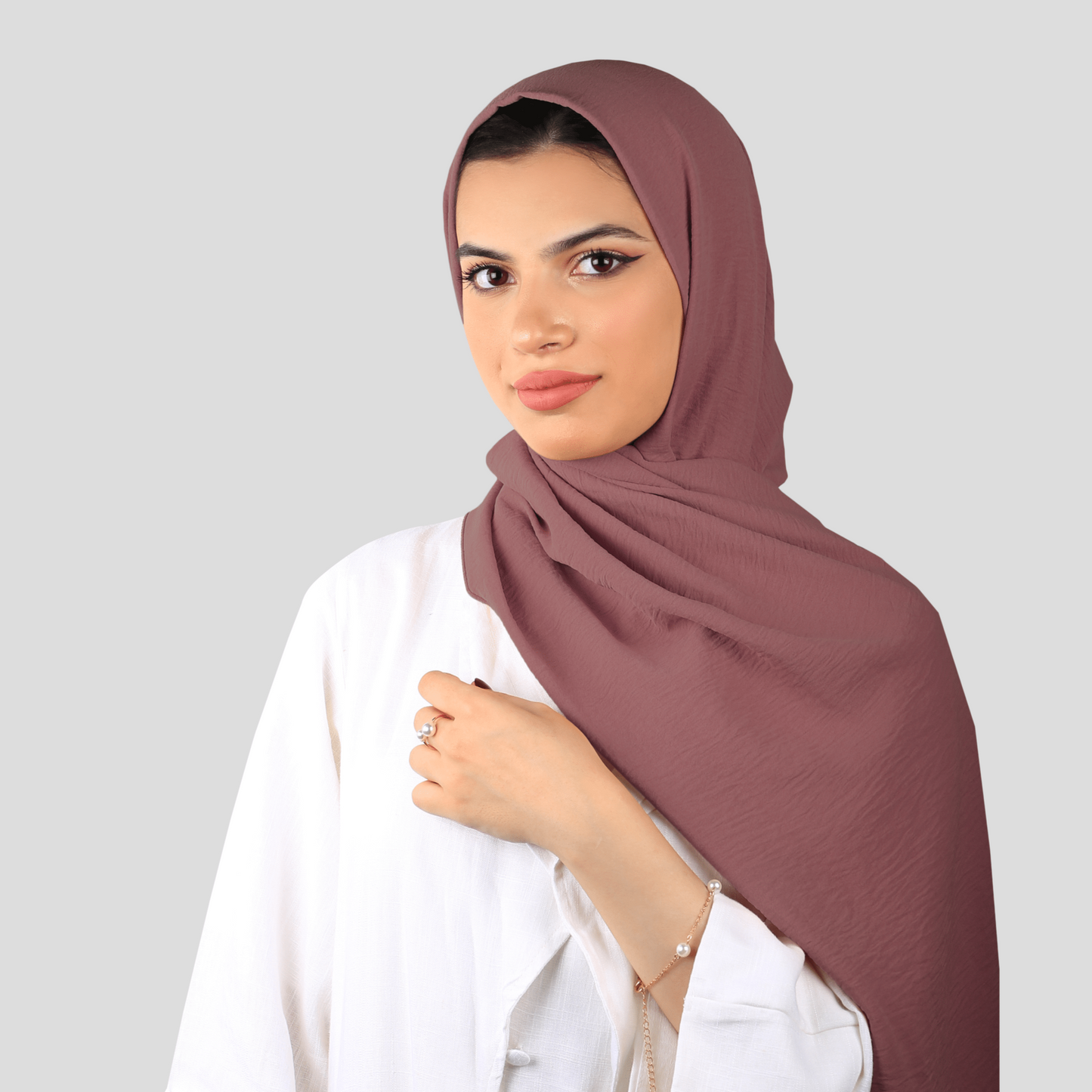 PREMIUM JAZZ CREPE HIJAB - OLD MAUVE