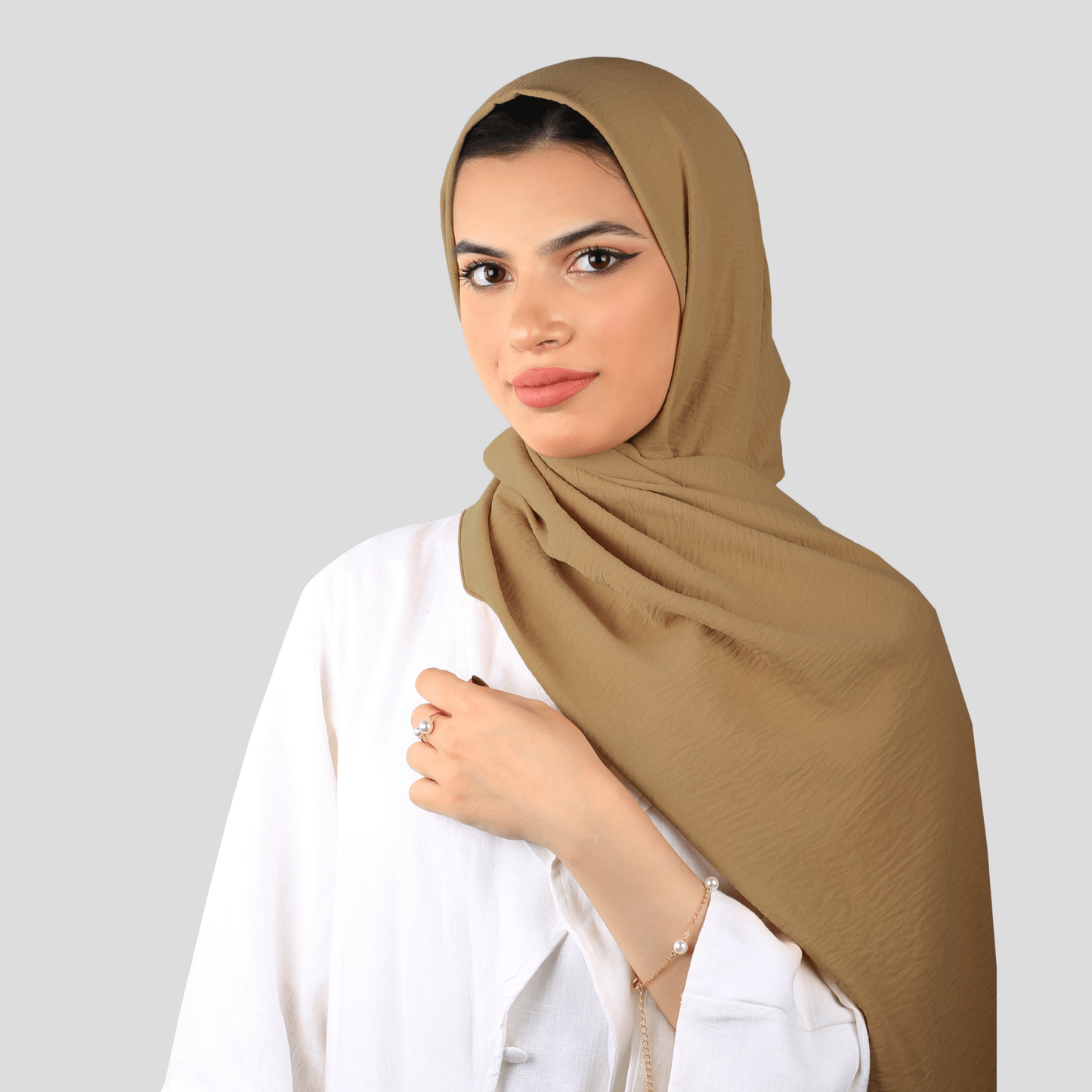PREMIUM JAZZ CREPE HIJAB - SAND
