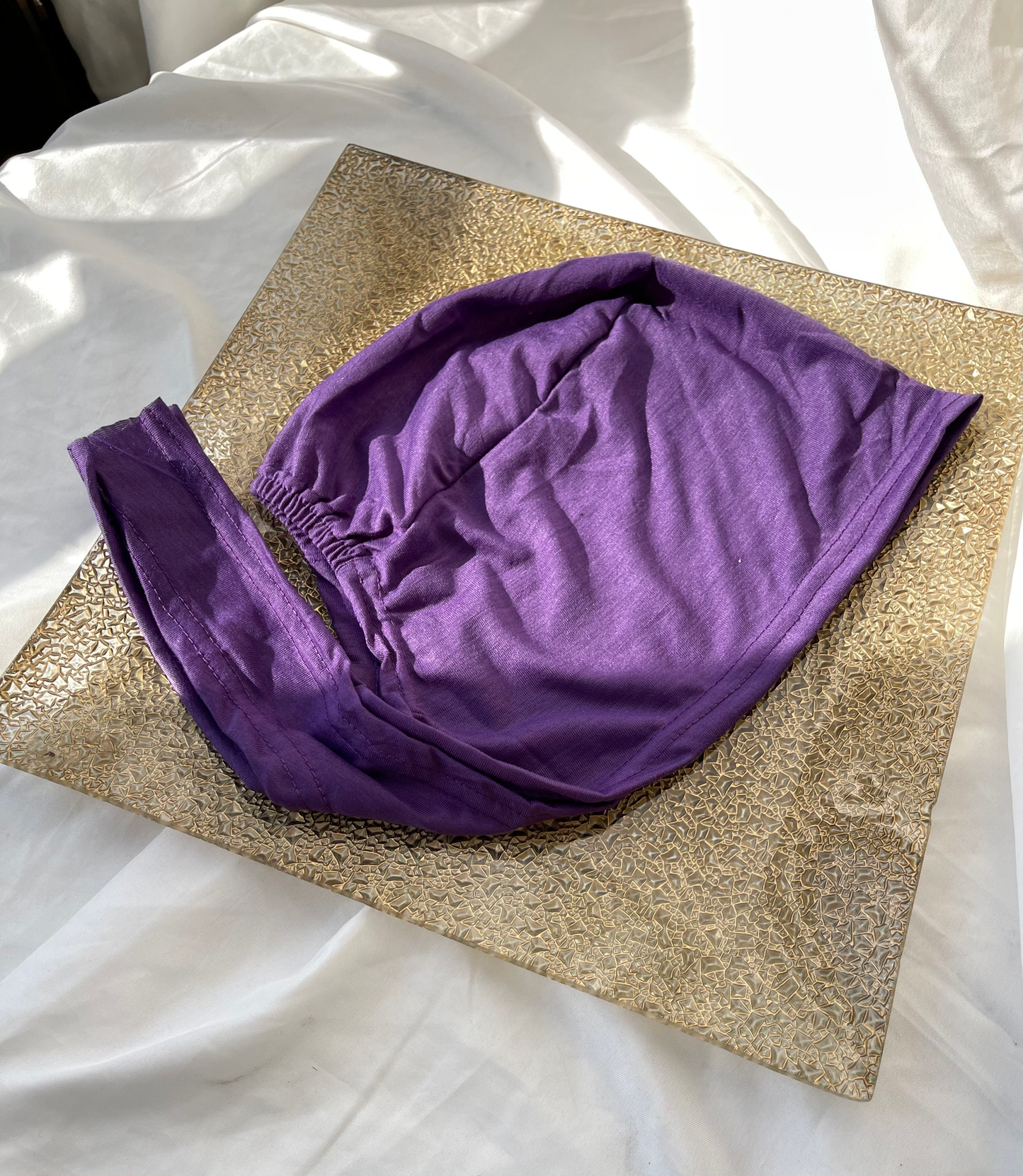 TIE BACK UNDERCAP - VIOLET