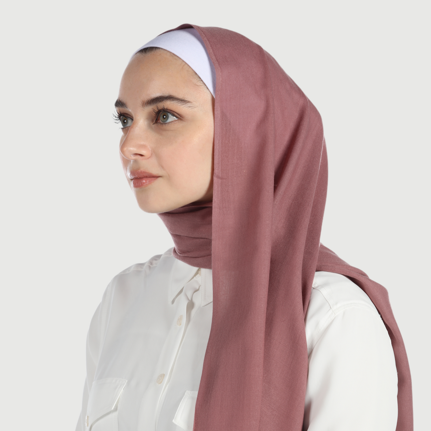 PREMIUM COTTON HIJAB - ROSEY NUDE