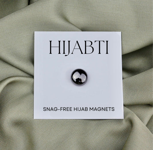 SNAG-FREE HIJAB MAGNETS - GUN METAL