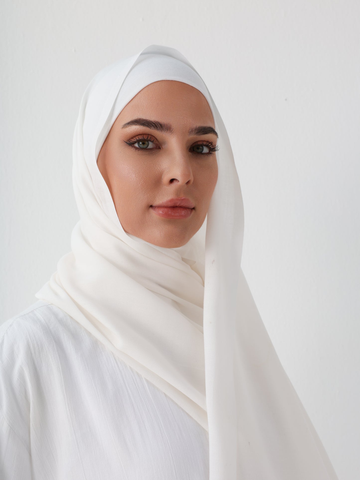 PREMIUM COTTON HIJAB - WHITE