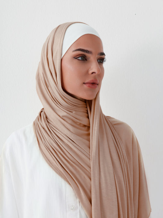 PREMIUM JERSEY HIJAB - BROWN SUGAR
