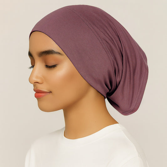 OPEN TUBE UNDERCAP - DARK MAUVE