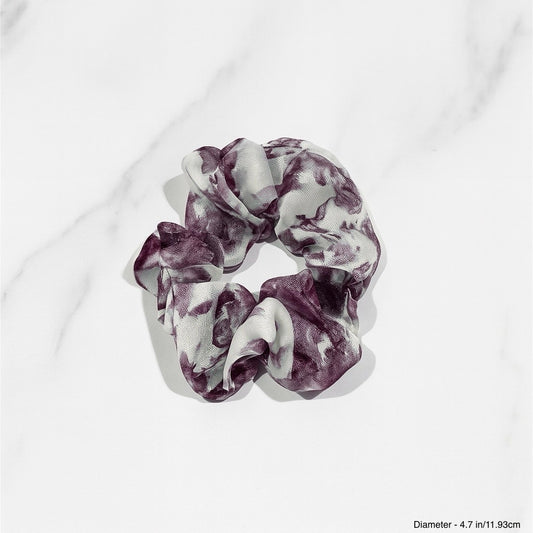 AUTUMN WHISPER SCRUNCHIE - LAVENDER FROST