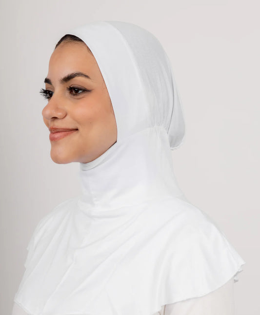 NINJA FULL NECK UNDERCAP - WHITE