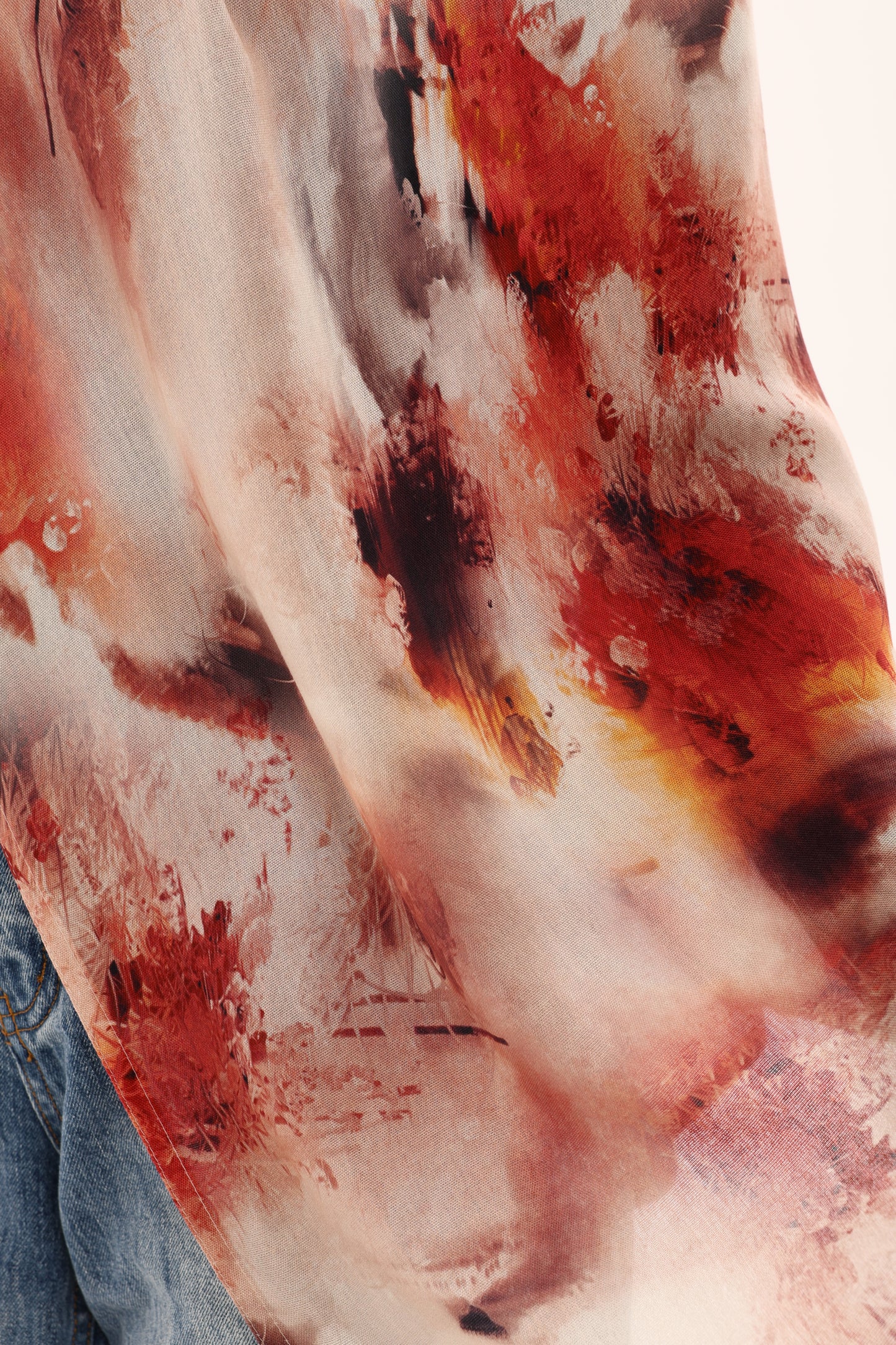 PRINTED MODAL HIJAB - SUNSET PAINT